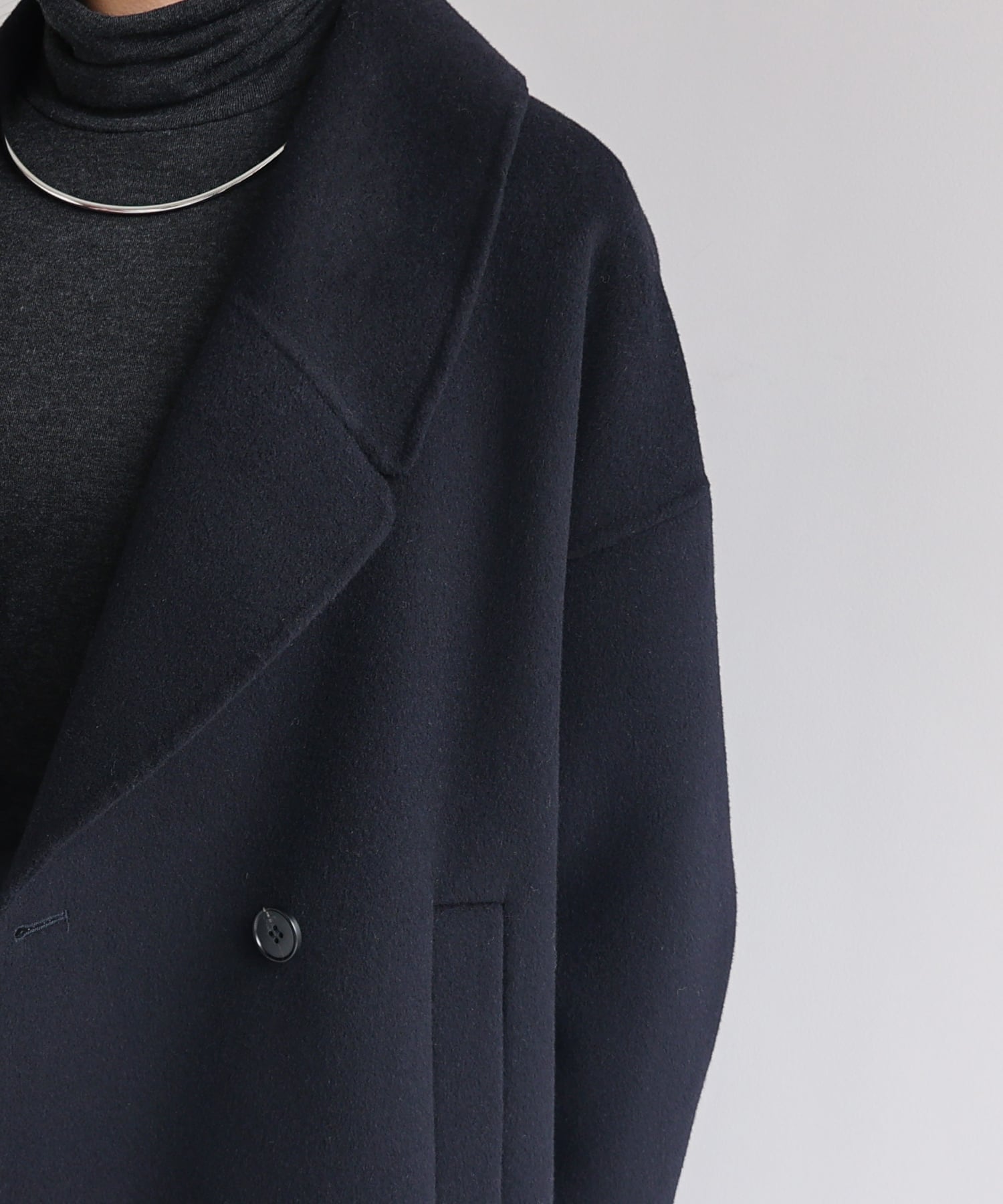 andme｜リバー ピーコート evernavy エバーネイビー | Rakuten Fashion