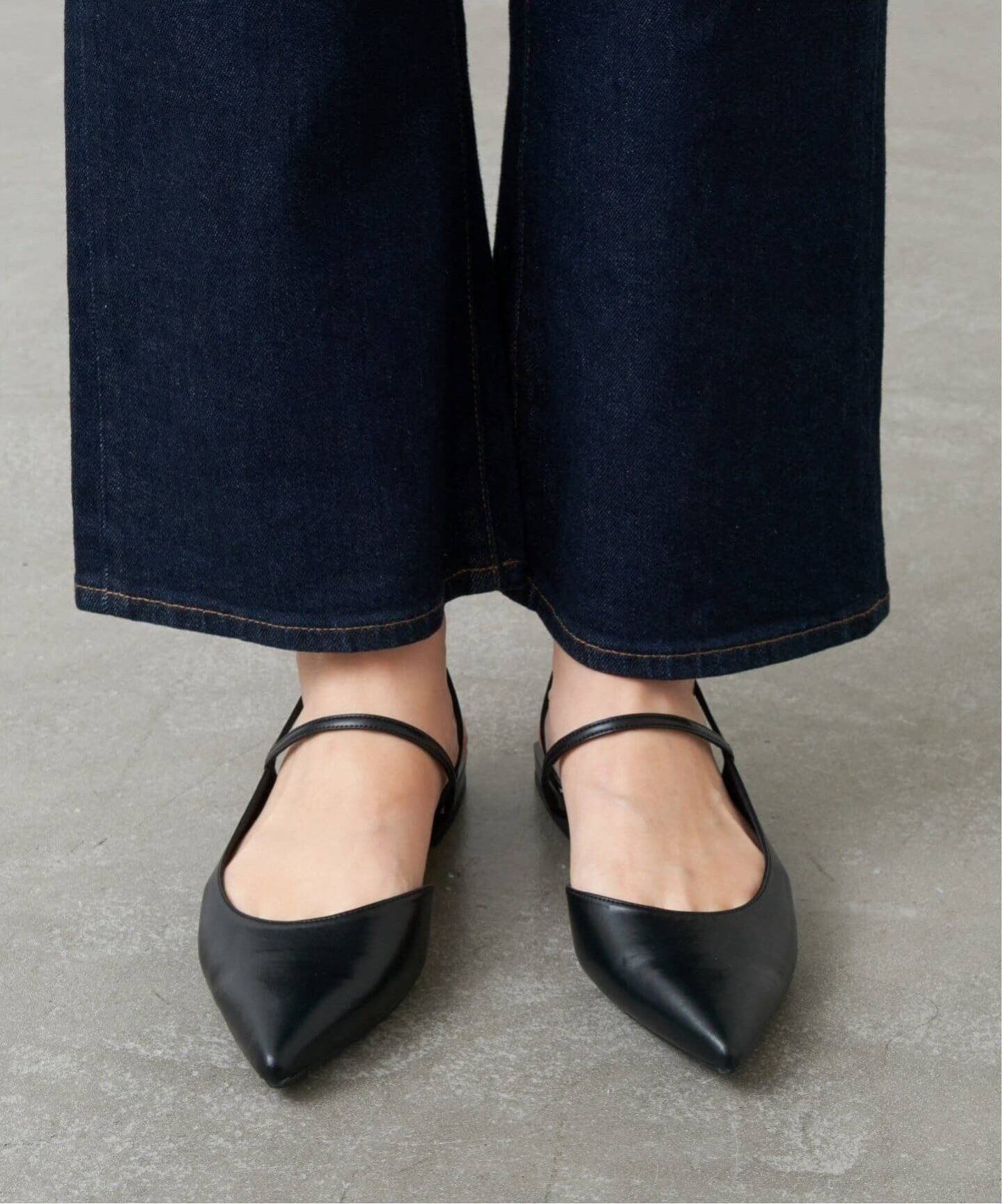 LE TALON｜《追加》GRISEポインテッドストラップスリングバック