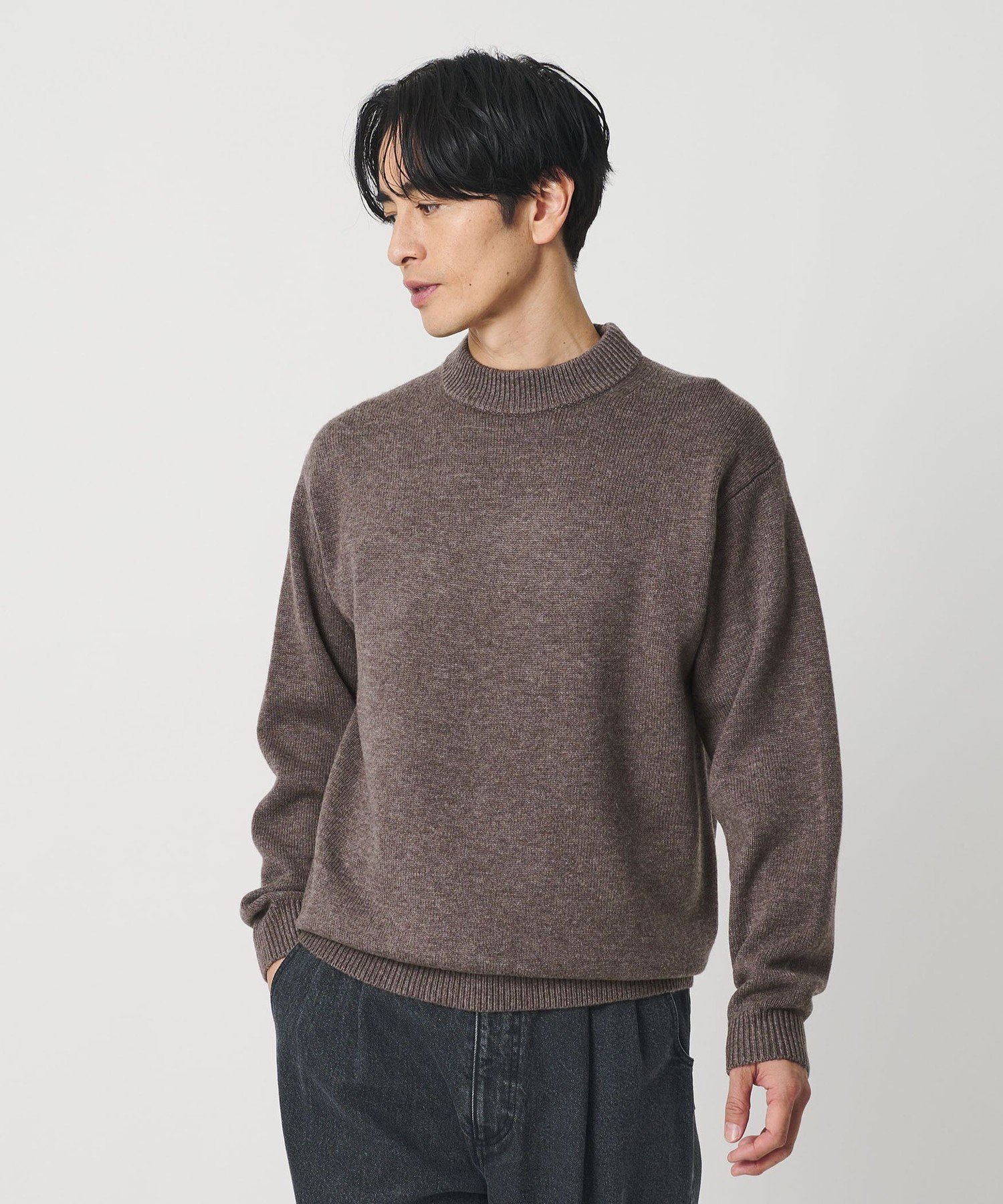 BEAUTY&YOUTH UNITED ARROWS｜ウールカシミヤブレンド モックネック