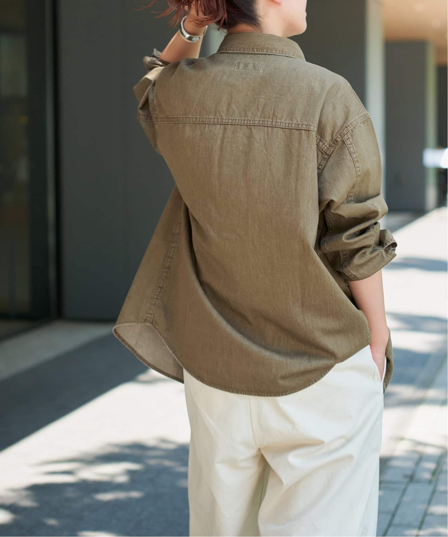 Spick & Span｜《追加》ライトオンスデニムシャツ | Rakuten Fashion