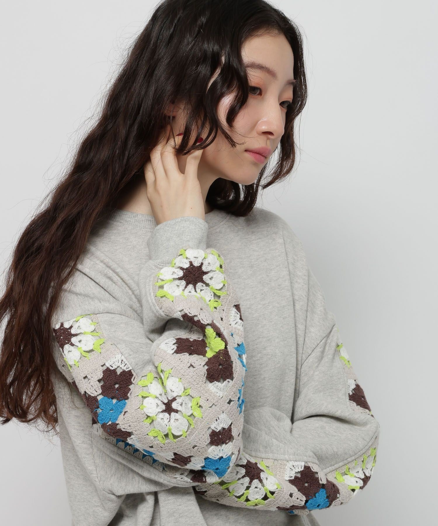 niko and ｜クロシェコンビプルオーバー | Rakuten Fashion(楽天