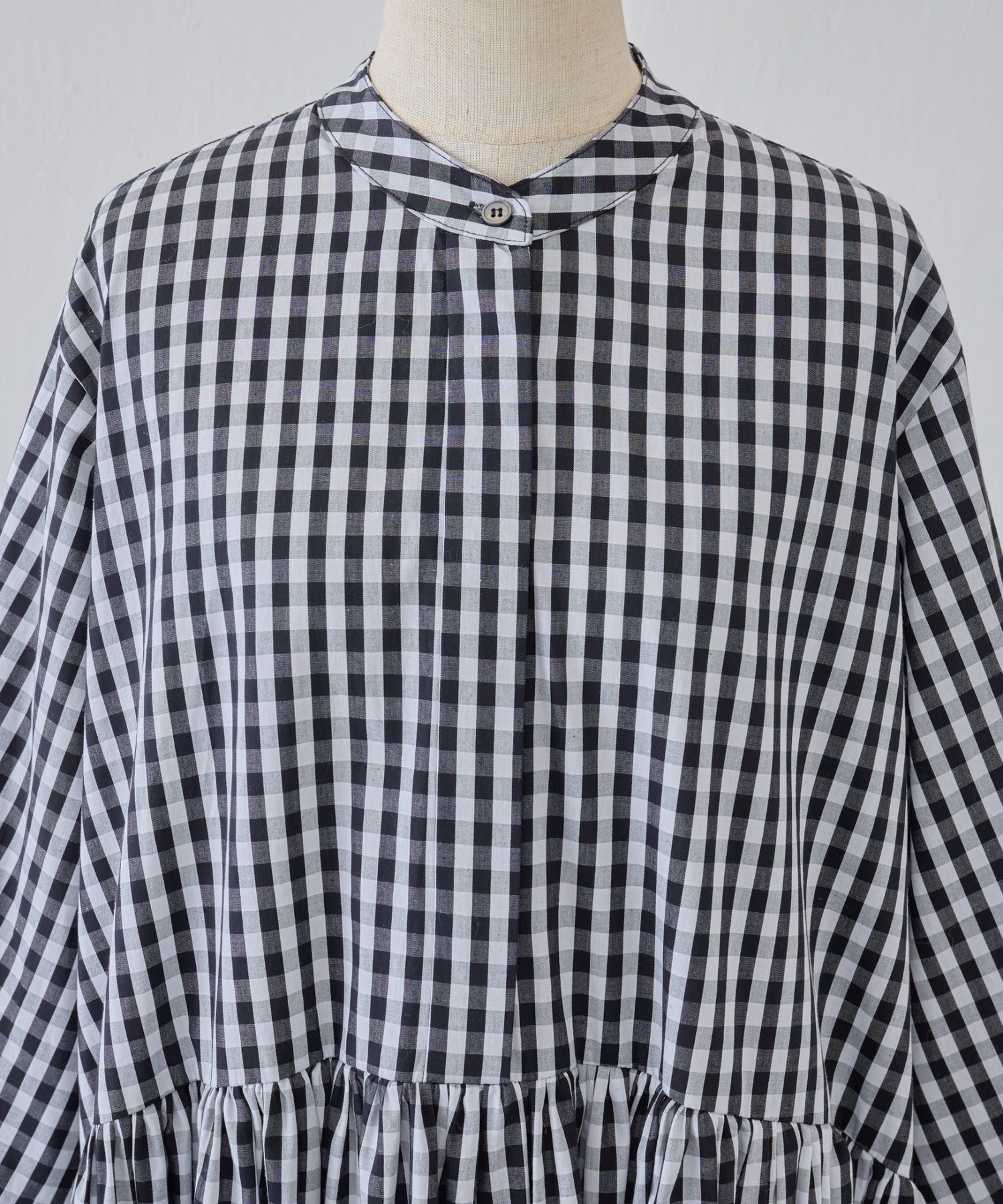 BEARDSLEY｜先染めギャザーワンピース | Rakuten Fashion(楽天