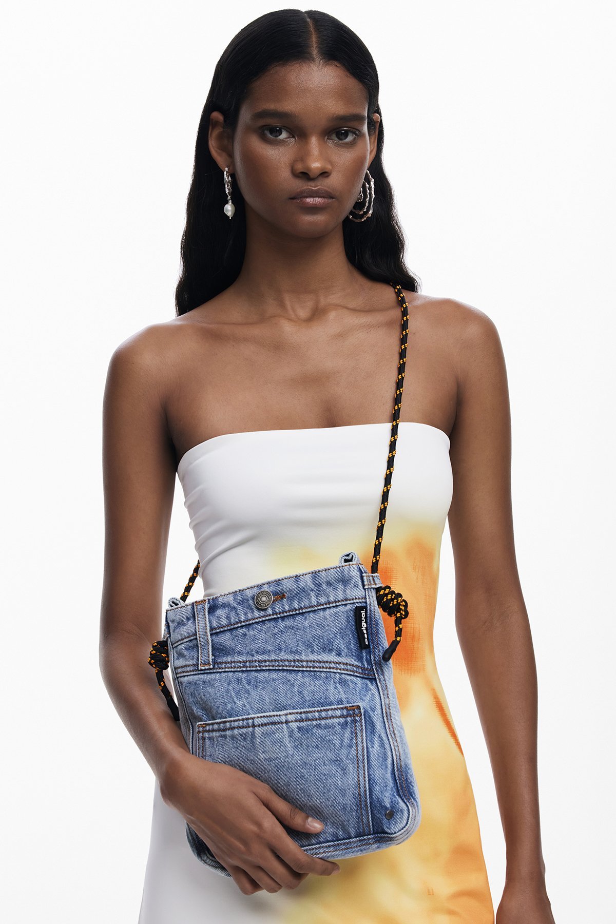 Desigual｜REPRISEDENIMAMINI デニム ミニショルダーバッグ | Rakuten