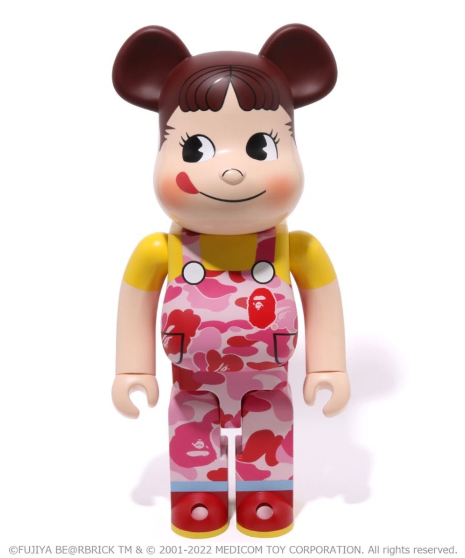 A BATHING APE｜【 BAPE X FUJIYA 】ABC CAMO PEKO BE@RBRICK 1000