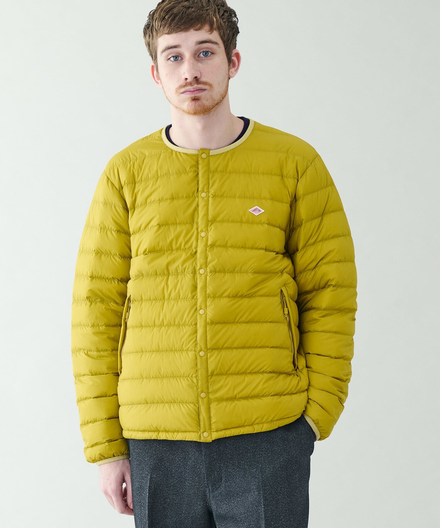 Bshop｜DANTON | クルーネック インナーダウンジャケット MEN