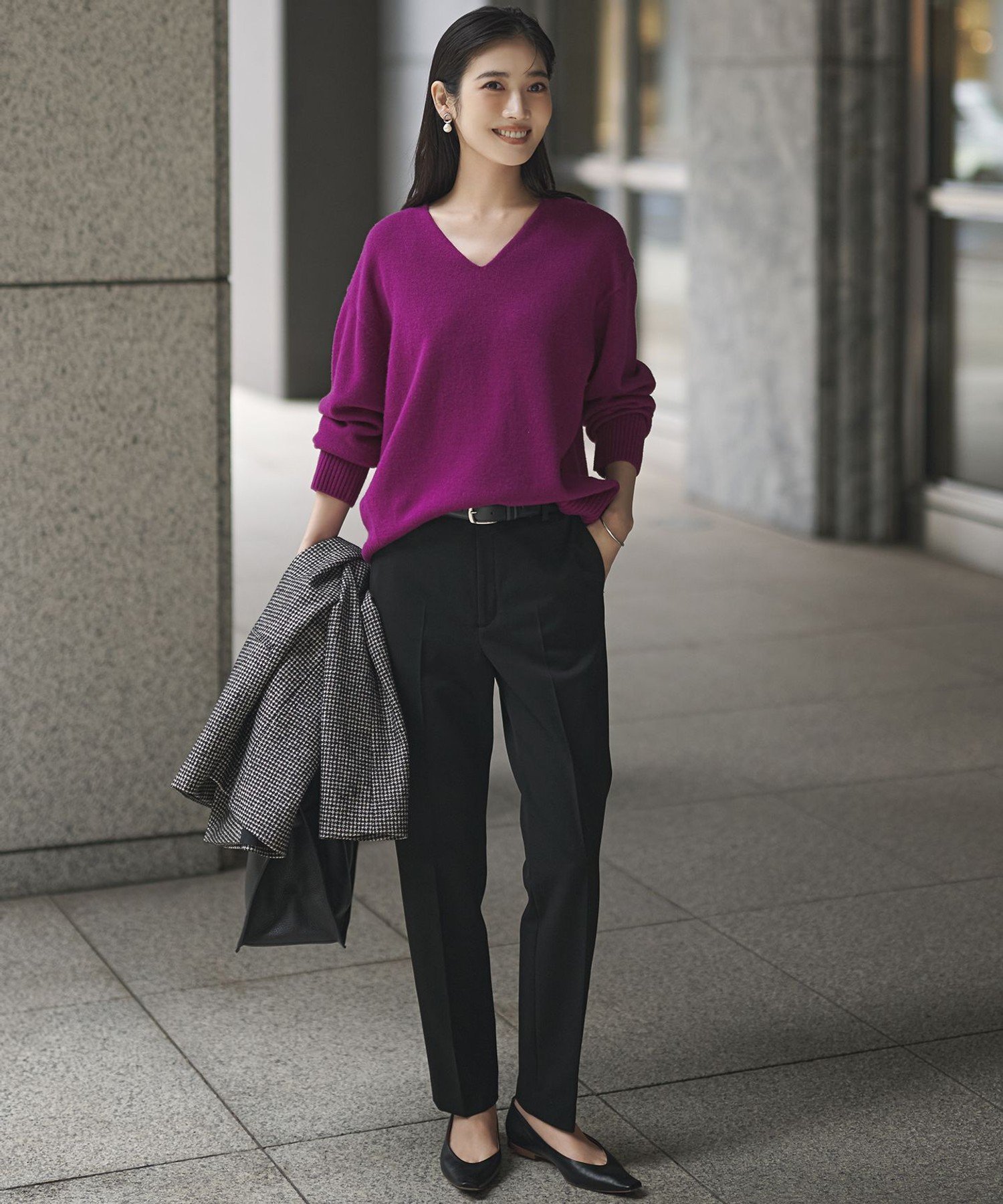 23区｜【好評につき追加/Oggi6月号掲載】ガラスフェザー ベルト