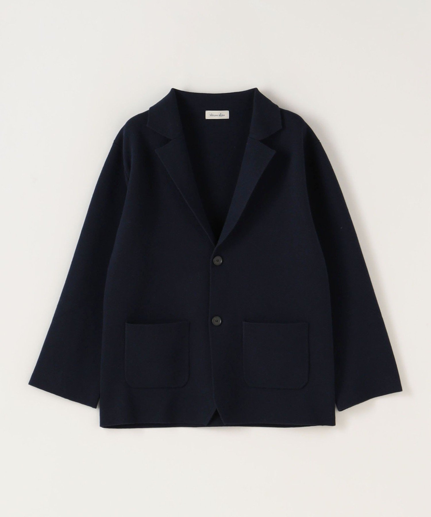 steven alan ブラック リブ編み ニットジャケット UNITED ARROWS LTD. OUTLET｜<Steven Alan>ニットジャケット | Rakuten