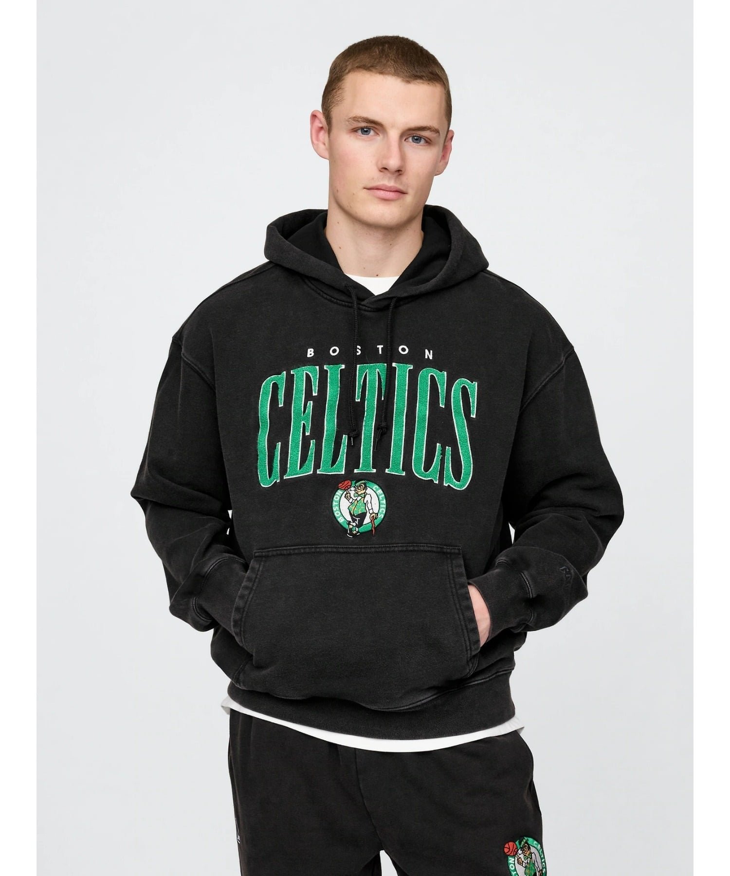 GAP｜(U)NBA ボストン セルティックス ロゴ ヘビーウェイトパーカー