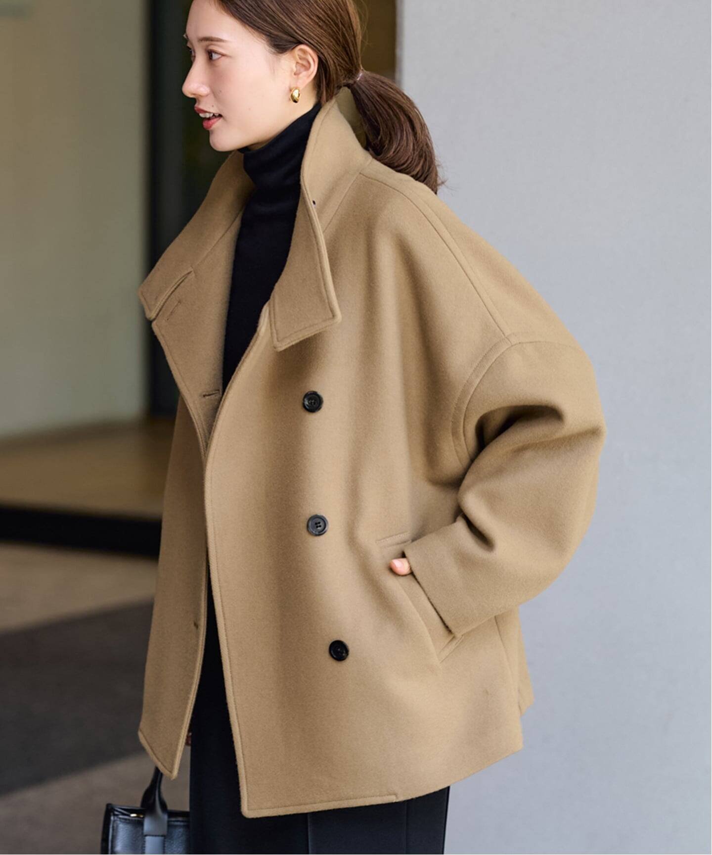 FRAMeWORK｜≪追加≫メルトンコクーンコート3 | Rakuten Fashion(楽天