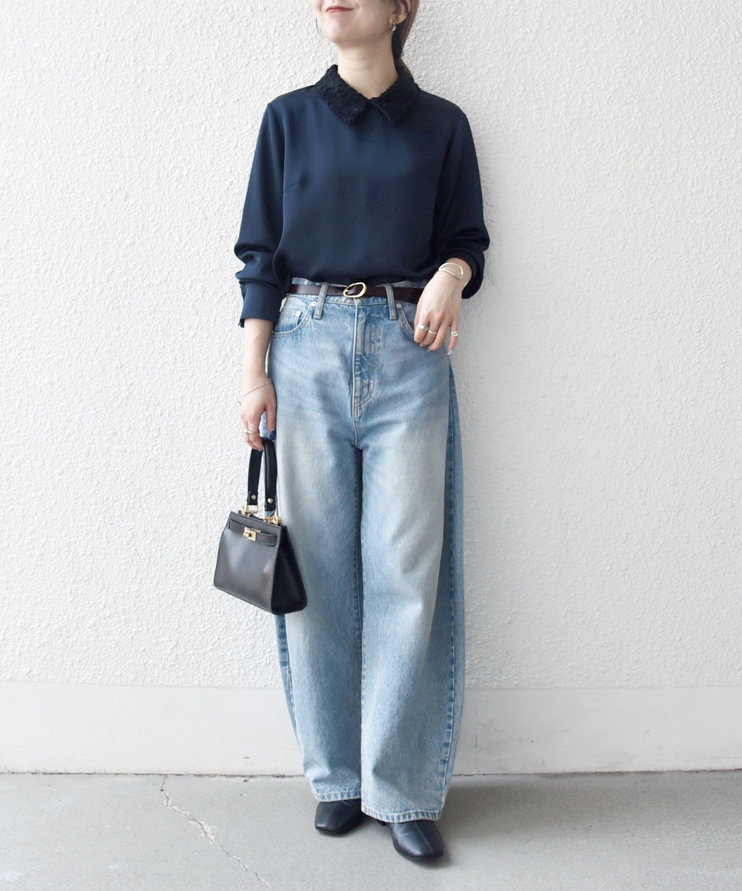 SHIPS any サテン レースカラー ブラウス SHIPS any:〈洗濯機可能〉サテン レースカラー ブラウス｜ SHIPS 公式