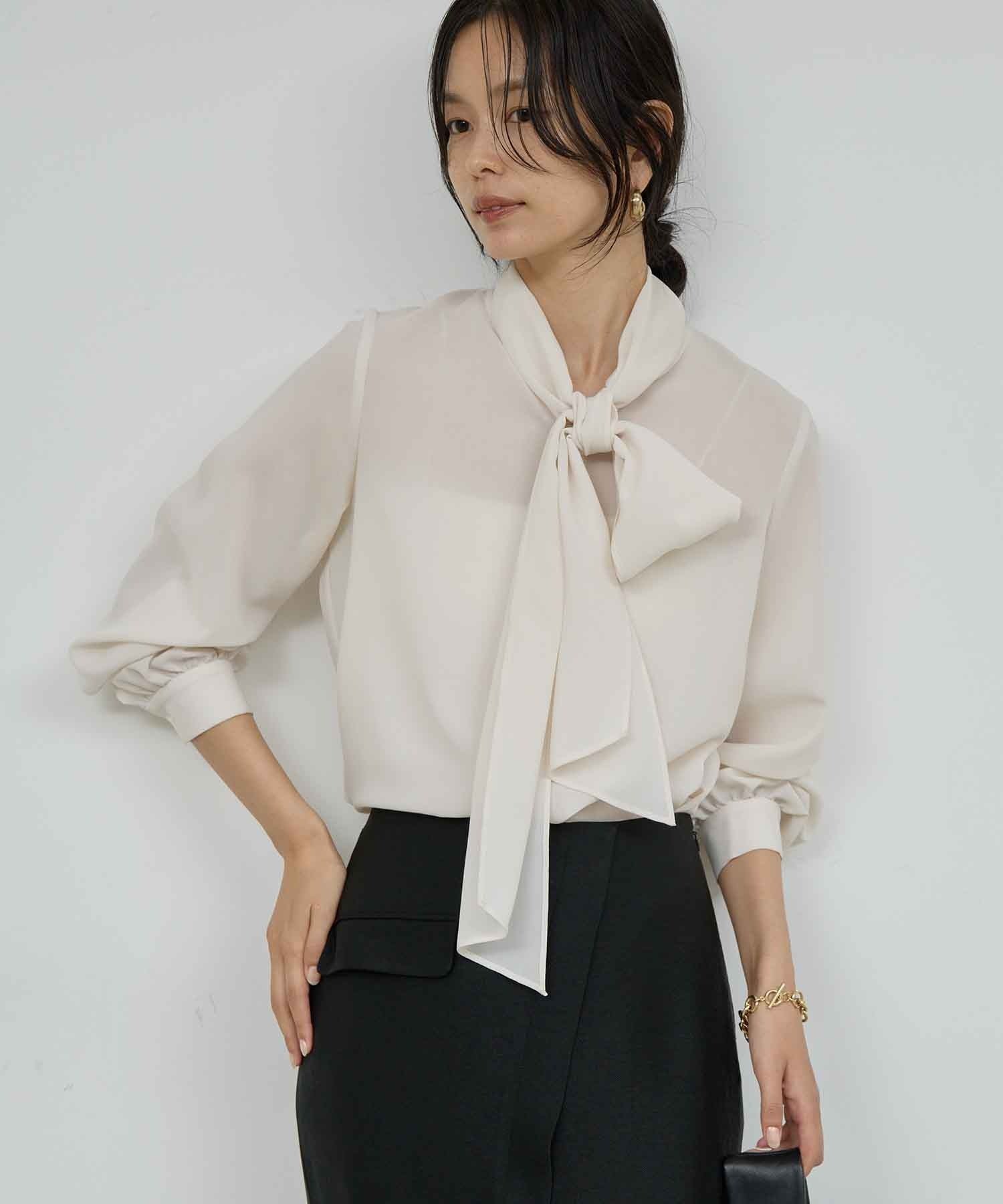 GALLARDAGALANTE｜フィネスボウタイブラウス2 | Rakuten Fashion(楽天