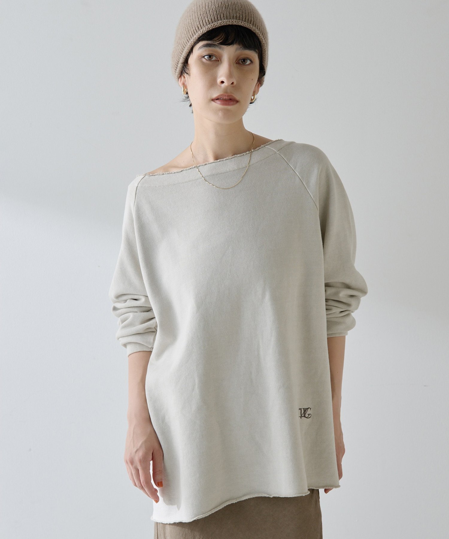 Whim Gazette｜オフショル裏毛プルオーバー | Rakuten Fashion(楽天