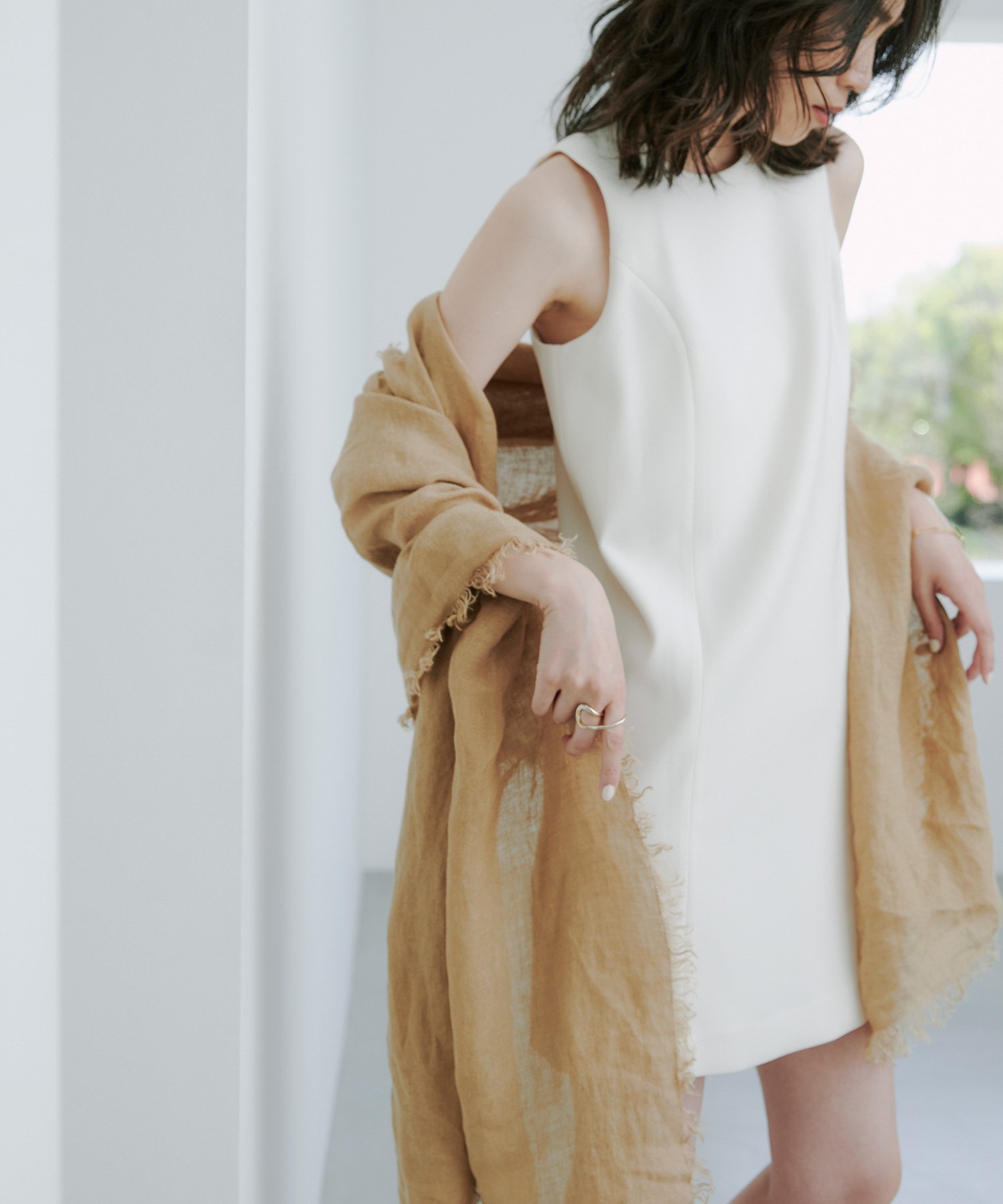 anuans｜パネルカットミニワンピース | Rakuten Fashion(楽天