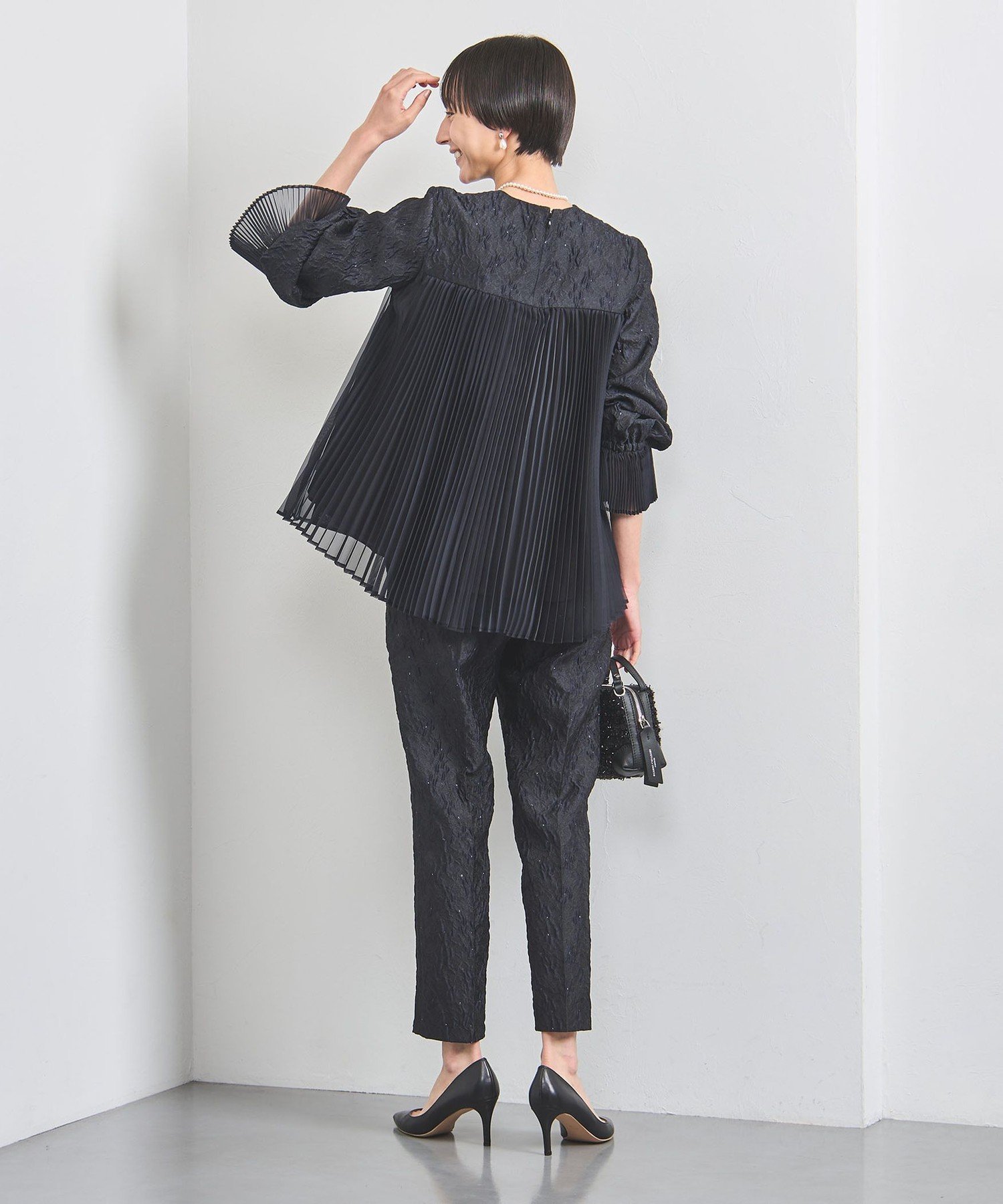 UNITED ARROWS LTD. OUTLET｜ツートーン ジャガード ブラウス