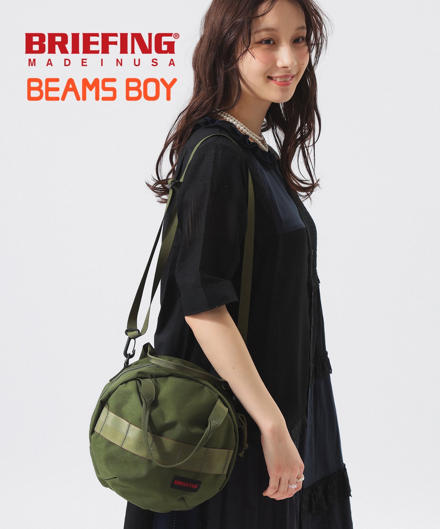 BEAMS WOMEN｜【別注】BRIEFING / ヘルメット バッグ バッグ ギフト