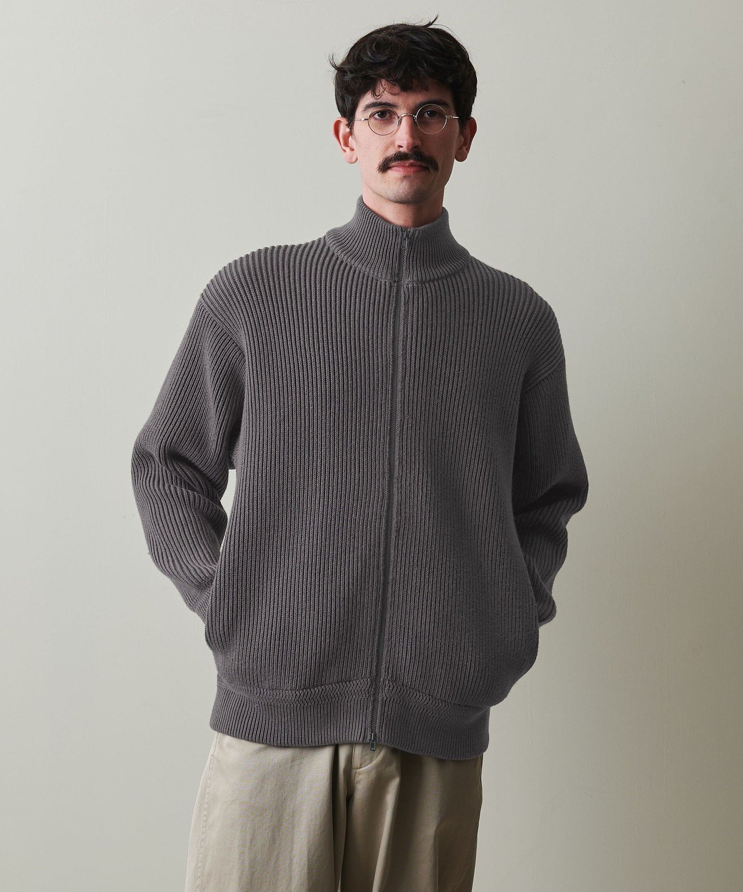 【steven alan】TC アゼ　ドライバーズニット Steven Alan＞ TC アゼ ドライバーズ ニット｜ユナイテッドアローズ