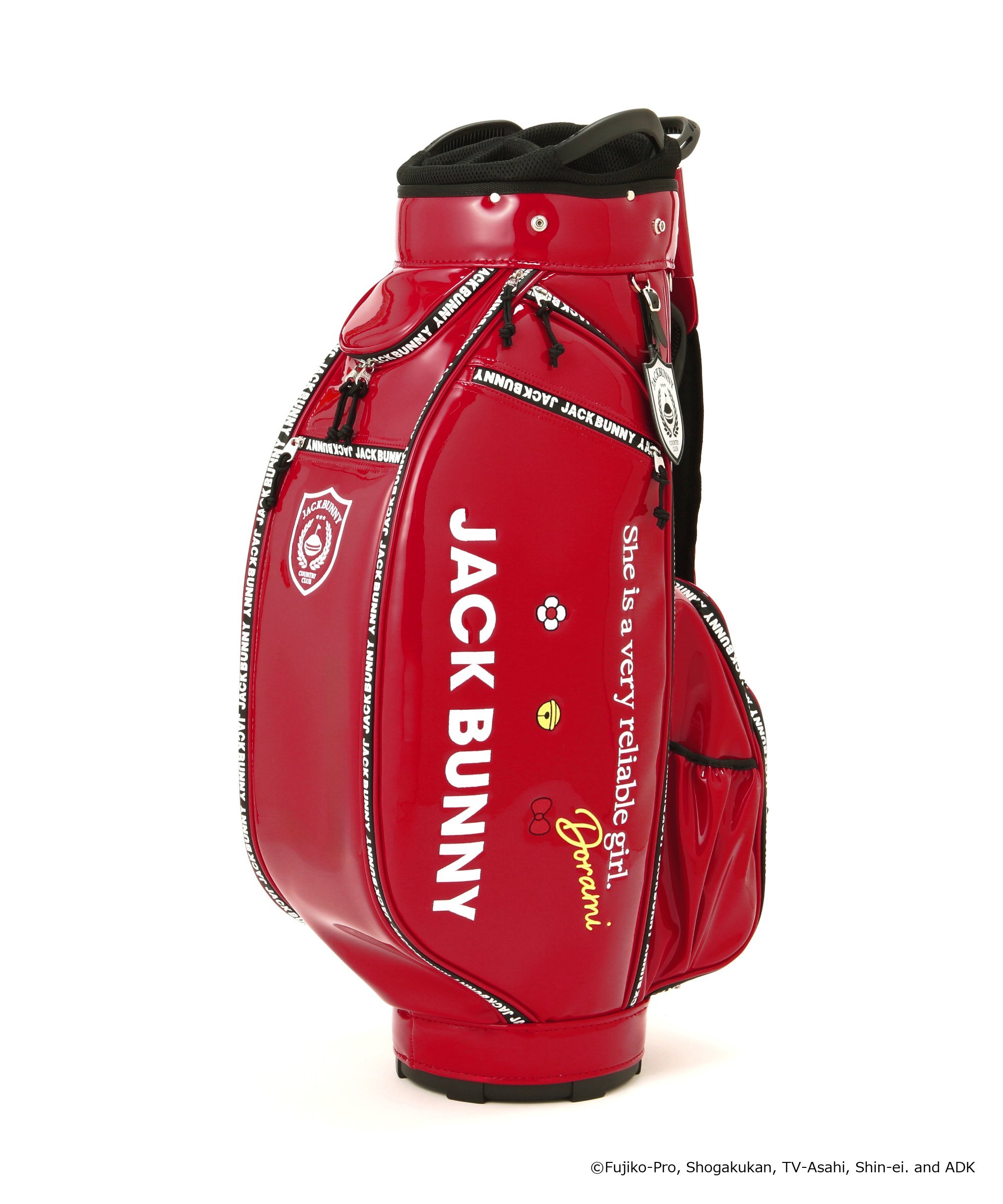 Jack Bunny!!｜自立型エナメルキャディバッグ (46インチ対応) (UNISEX