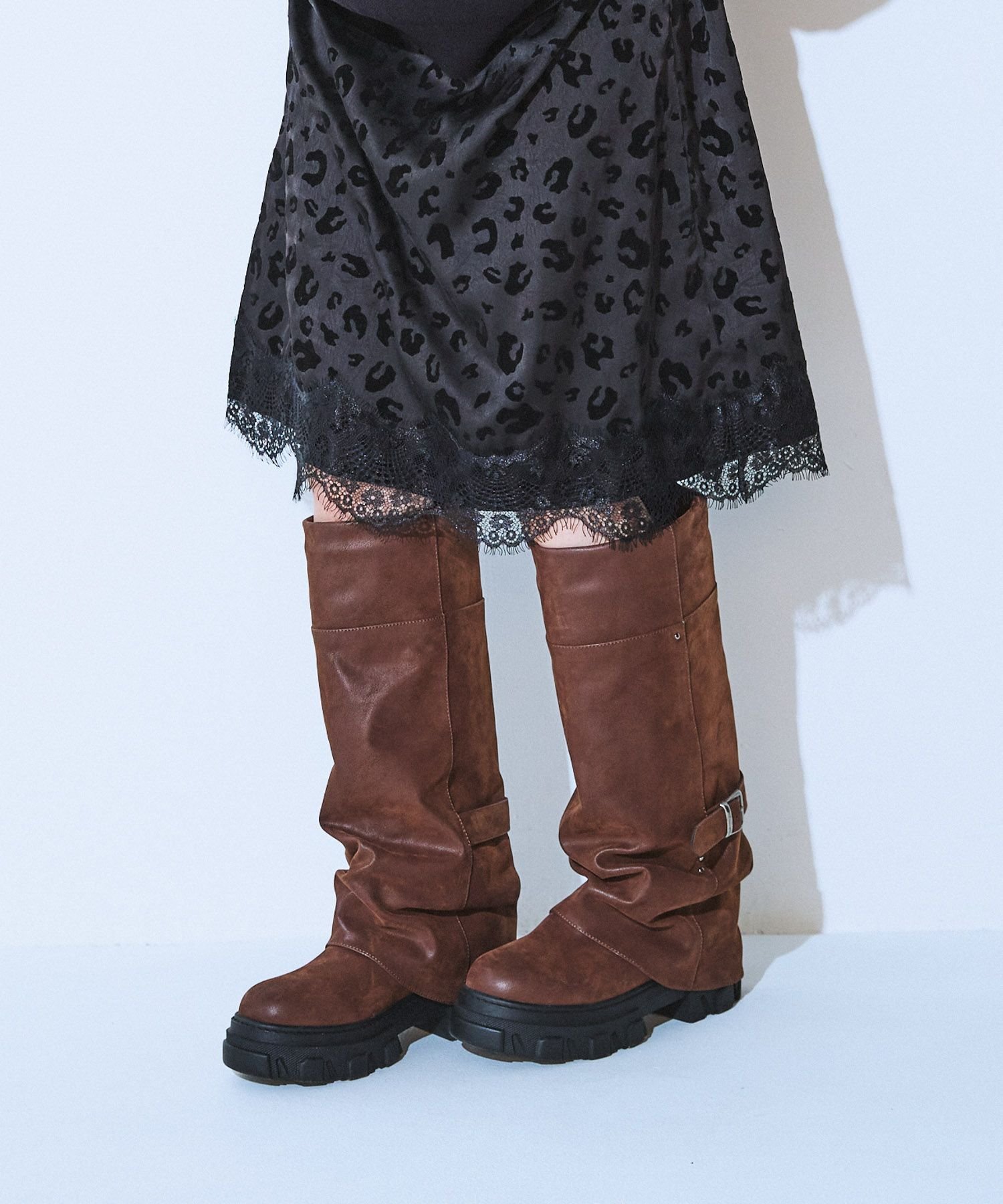 JEANASIS｜ルーズFITロングブーツ | Rakuten Fashion(楽天ファッション