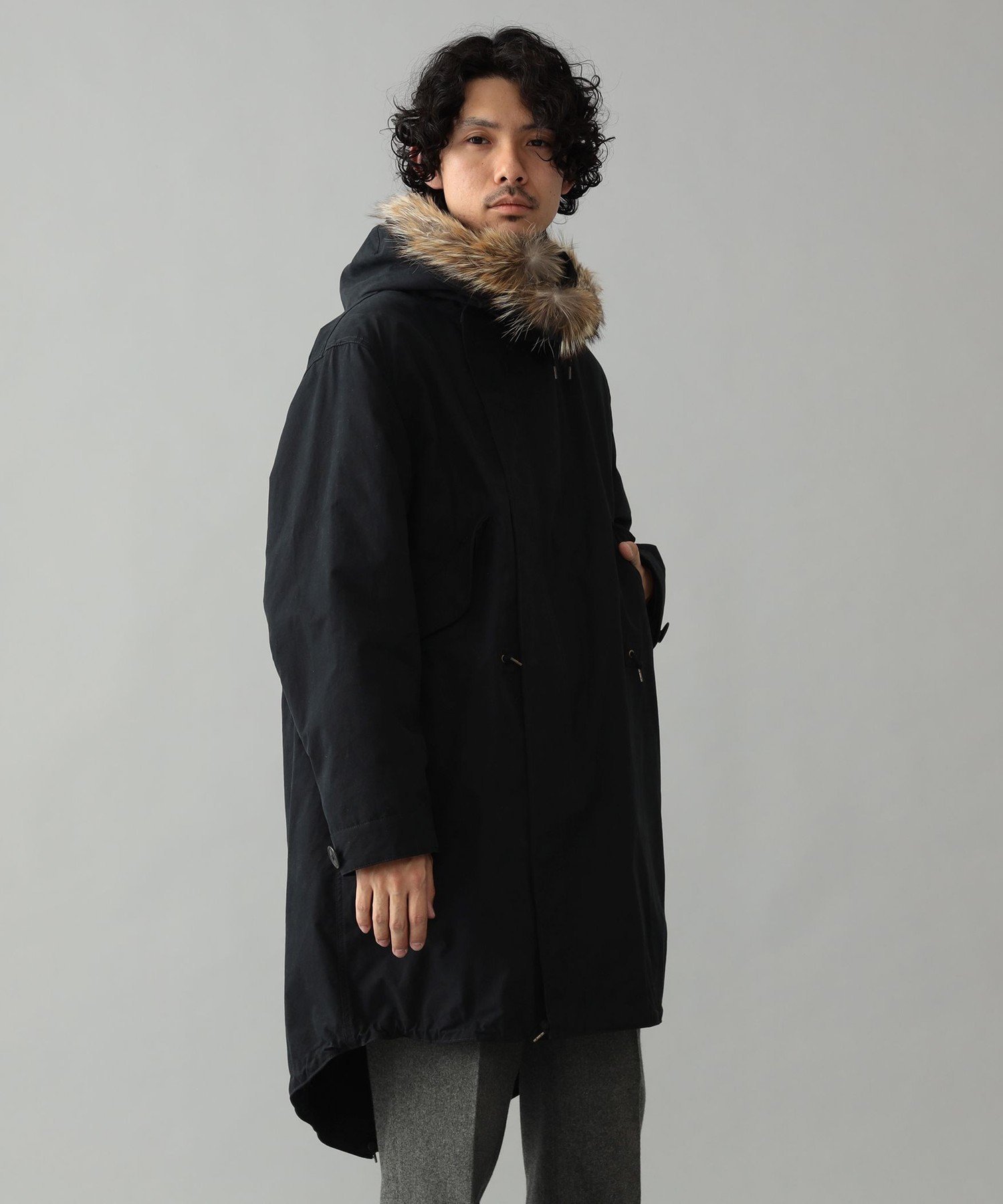 BEAMS MEN｜AUBERGE / 別注 モッズコート | Rakuten Fashion(楽天