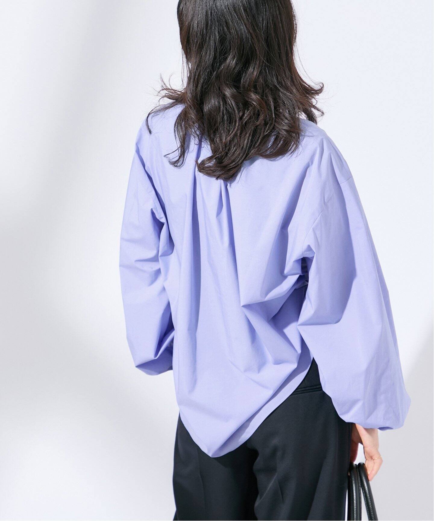 JOURNAL STANDARD L'ESSAGE｜《追加》スタンドカラーフリルシャツ