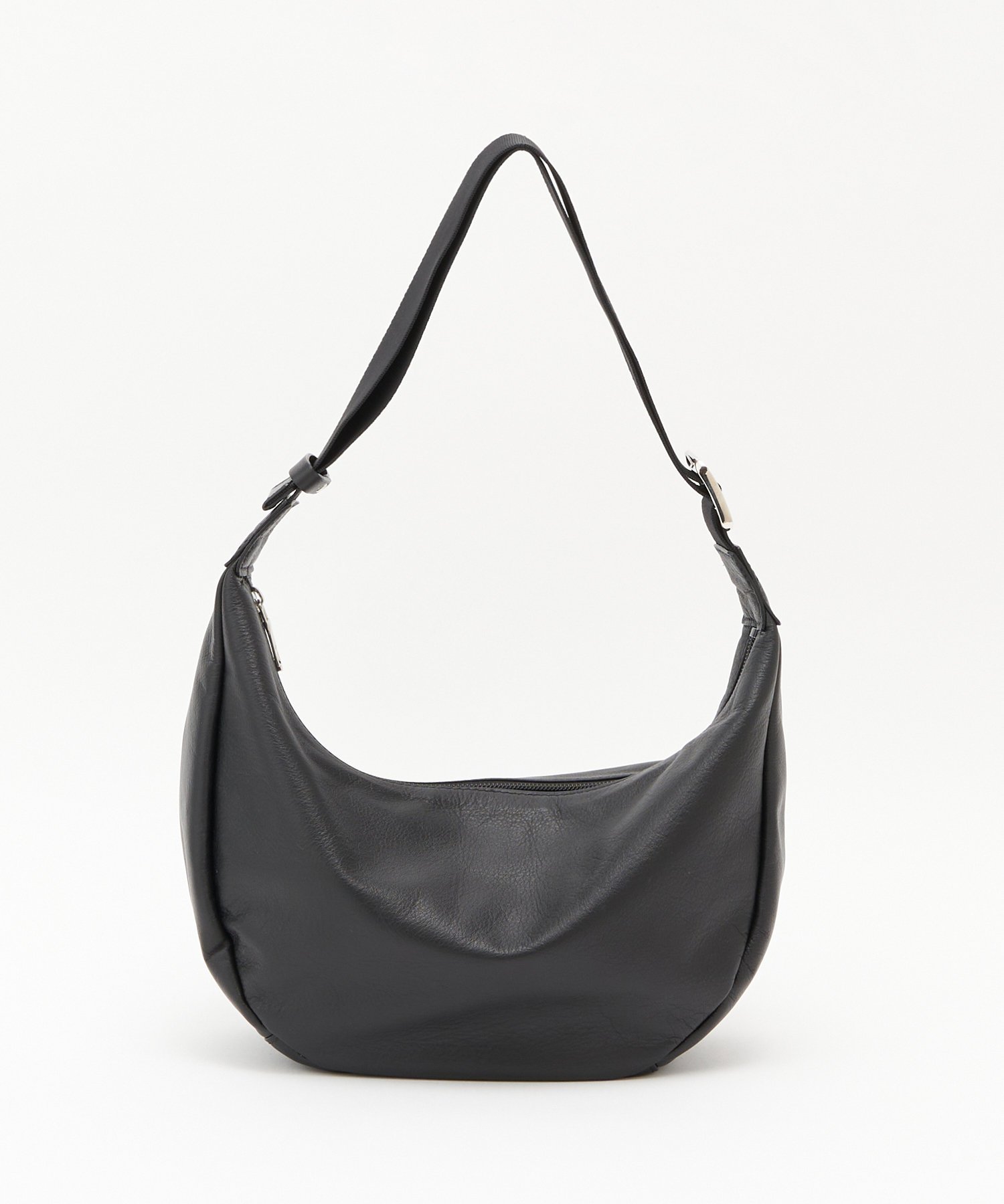 russet｜《3/4~価格改定》ソフトレザーラウンドショルダーバッグ