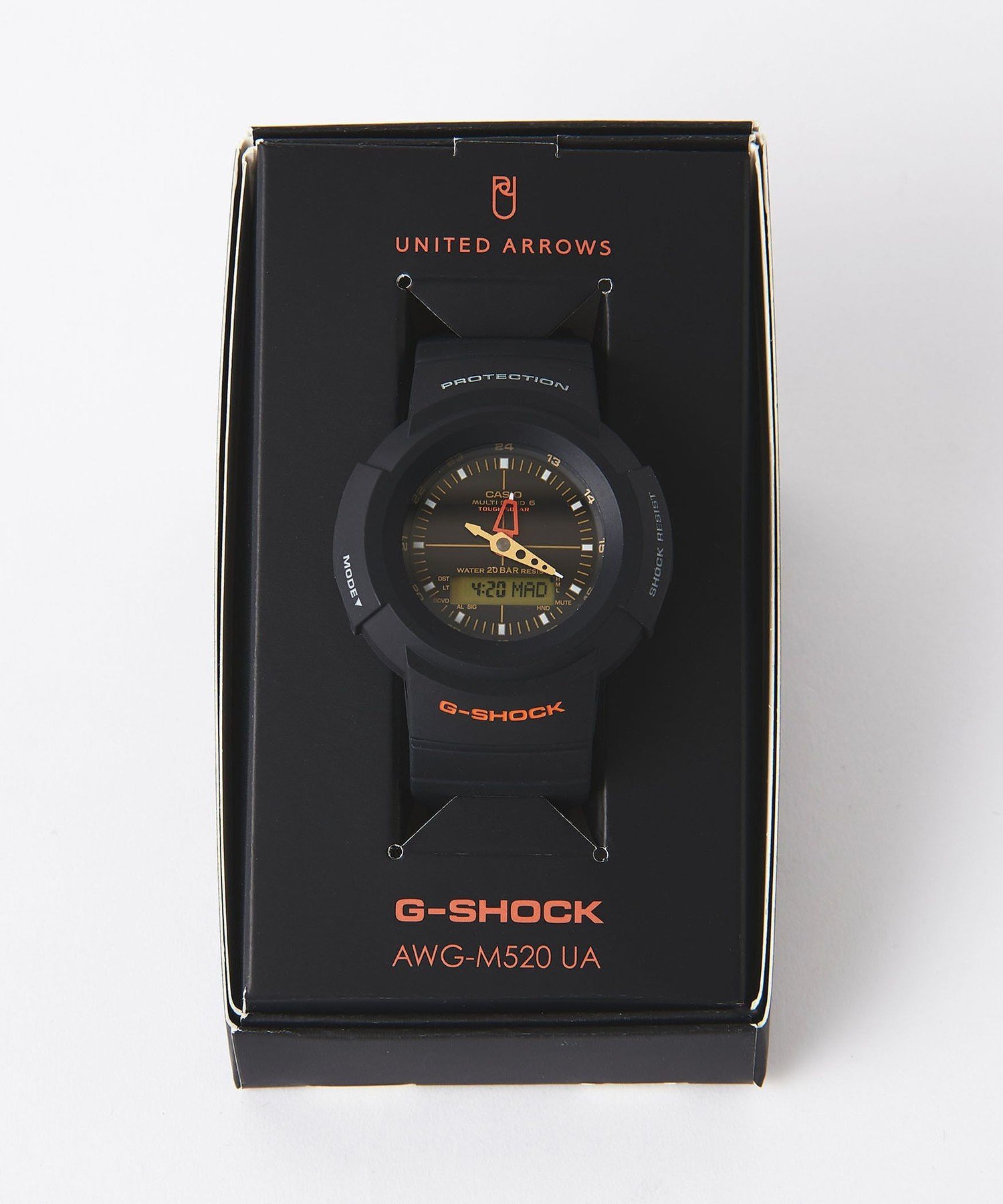 ユナイテッドアローズ 別注 G-SHOCK AWG一M520UA BEAUTY&YOUTH UNITED ARROWS｜【別注】 <G-SHOCK> AWG-M520UA/腕時計