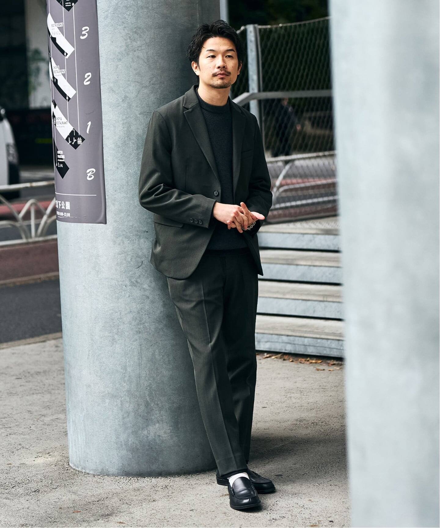 417 EDIFICE｜4WAYストレッチ セットアップ 