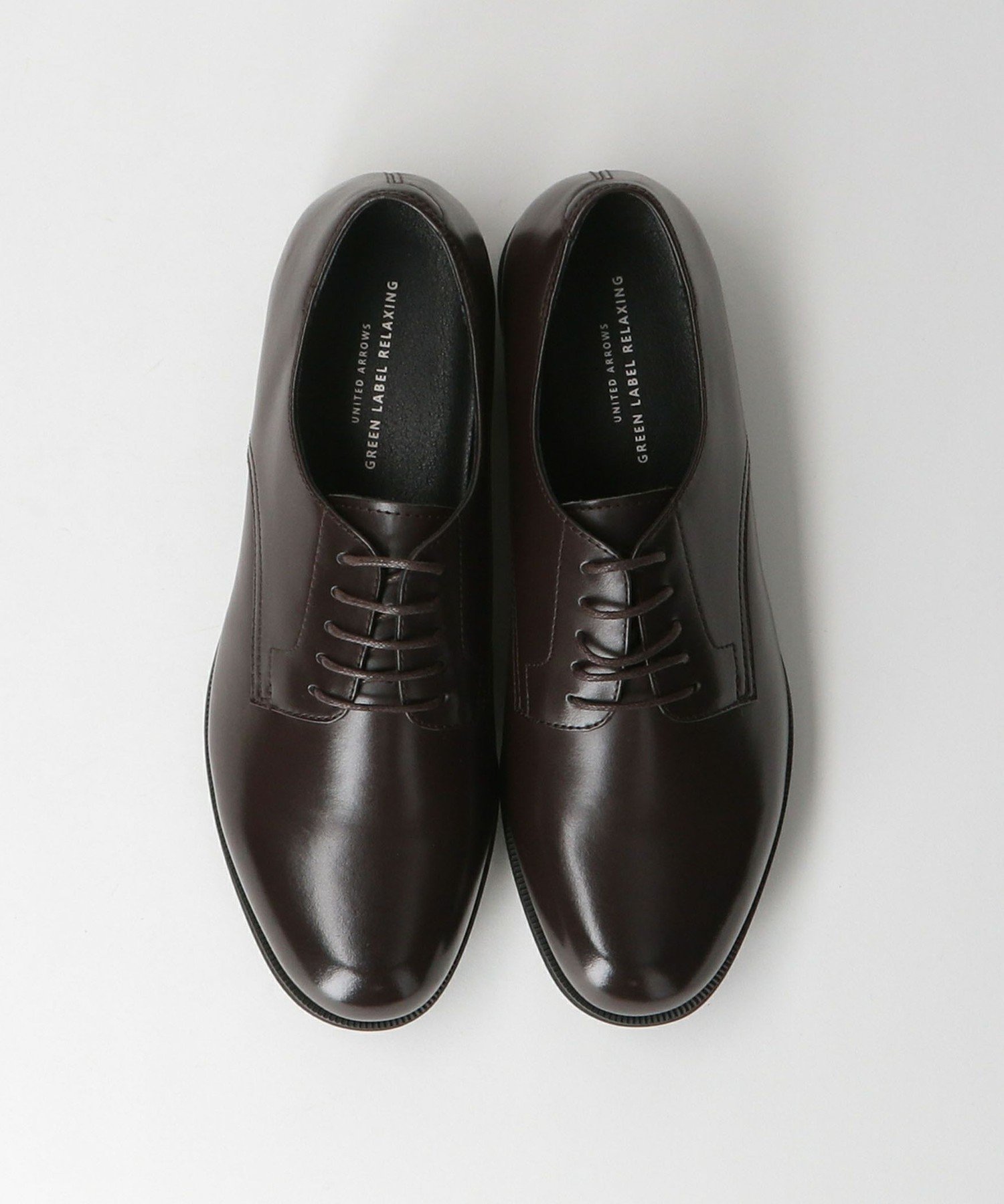 UNITED ARROWS green label relaxing｜GLR レザー プレーントゥ V3