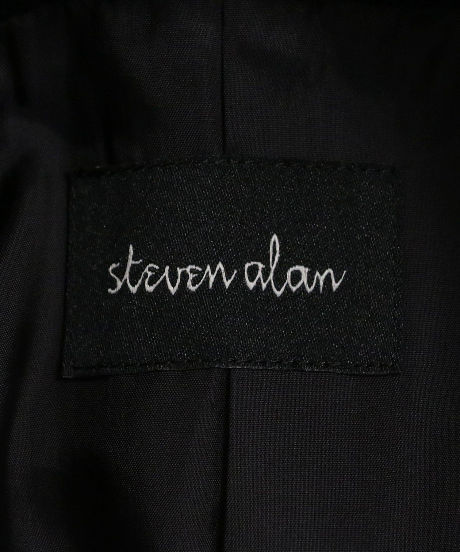 美品 スティーブンアラン 大襟 ウールコート ミドル丈 ダブルブレスト 日本製 STEVEN ALAN（スティーブンアラン） コート アウター 「Steven Alan