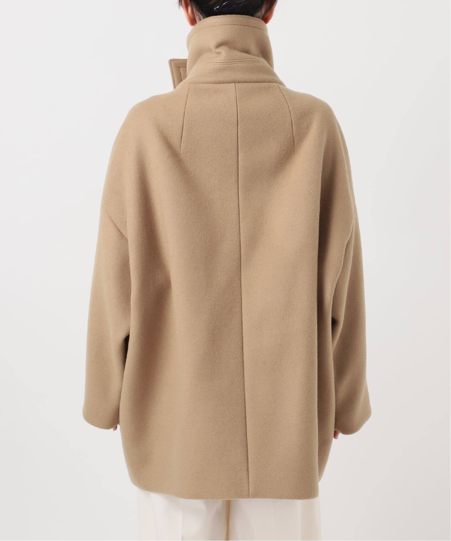 NOBLE｜《追加》スタンドカラーオーバーコート | Rakuten Fashion(楽天