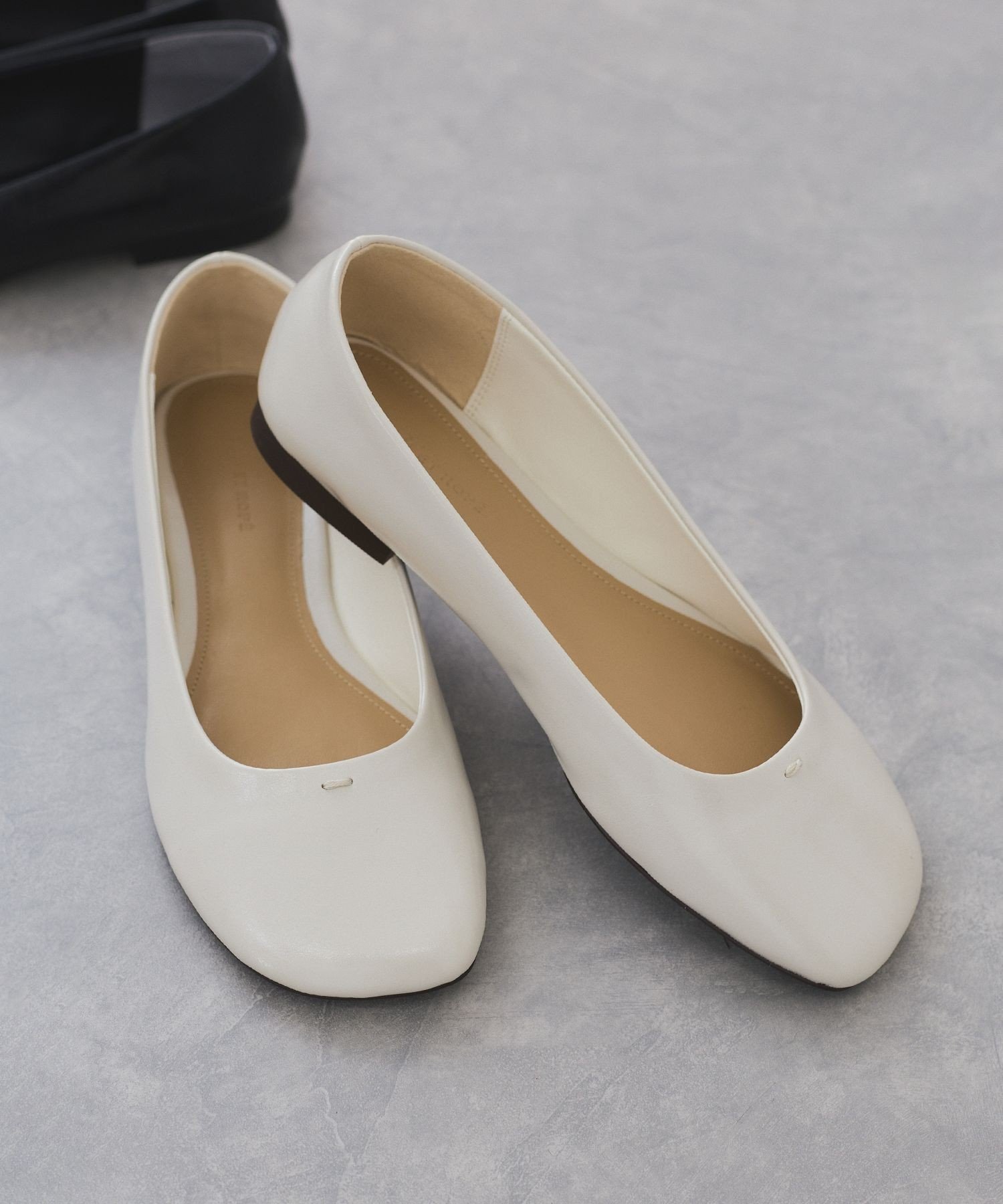 ADAM ET ROPE'｜ラウンドフラットシューズ | Rakuten Fashion(楽天