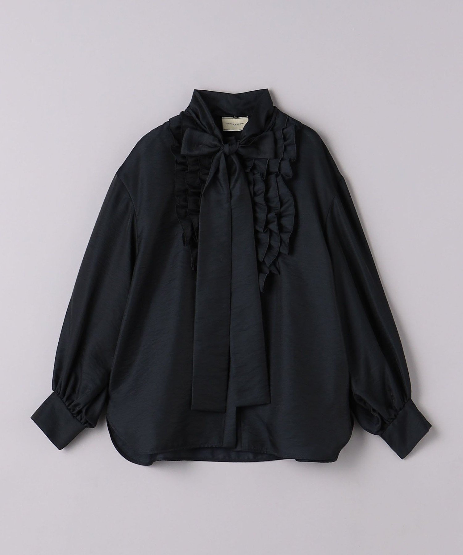 UNITED ARROWS LTD. OUTLET｜オーガンジー フリル&ボウタイ ブラウス