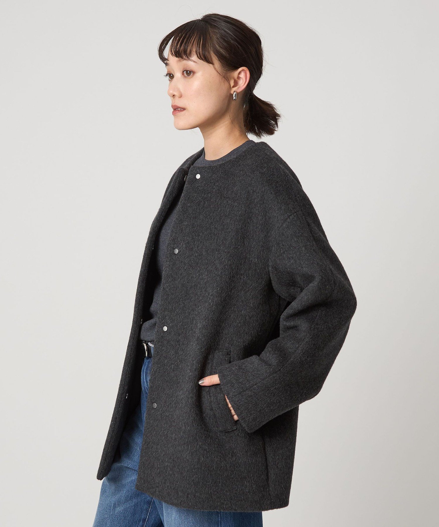 UNITED ARROWS green label relaxing｜[size SHORTあり]アンゴラ