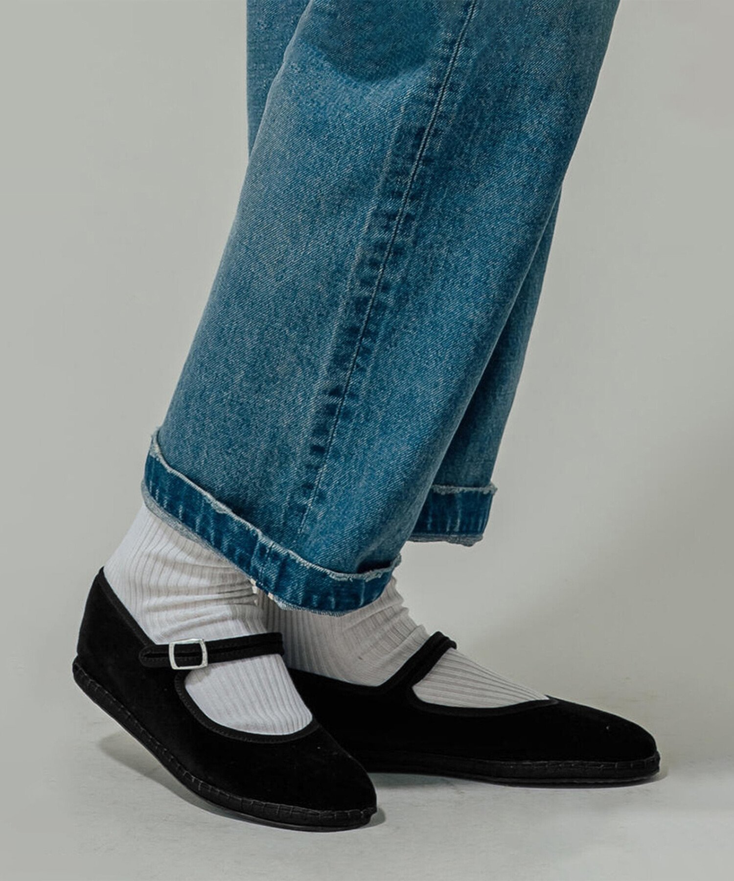 Bshop｜drogheria Crivellini | ベルベット ストラップシューズ WOMEN