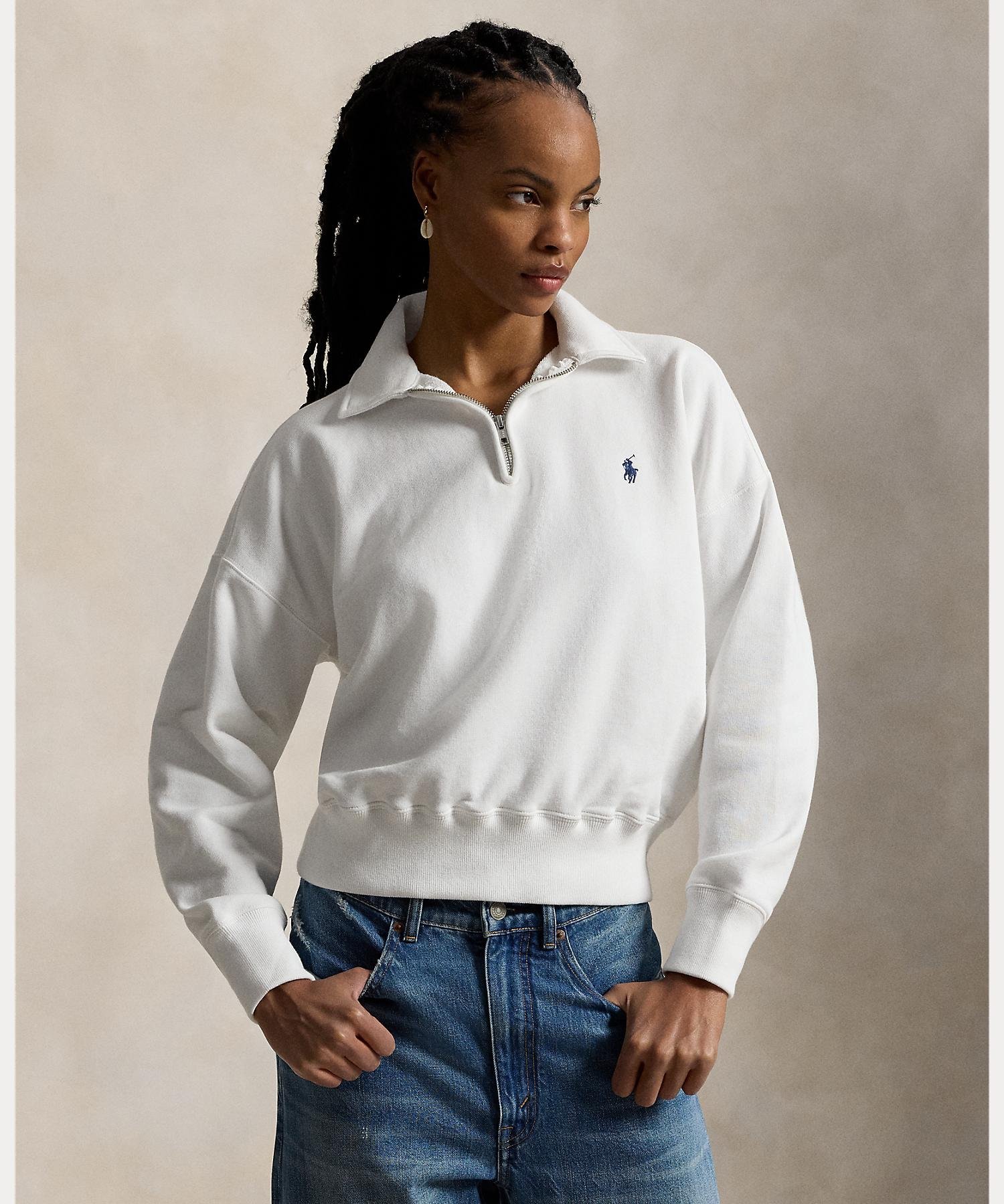 RALPH LAUREN｜ポロカラー フリース プルオーバー | Rakuten Fashion