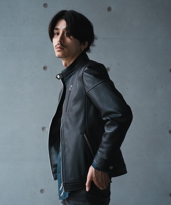 MEN'S BIGI｜SHEEP LEATHER/シープレザー シングルライダース