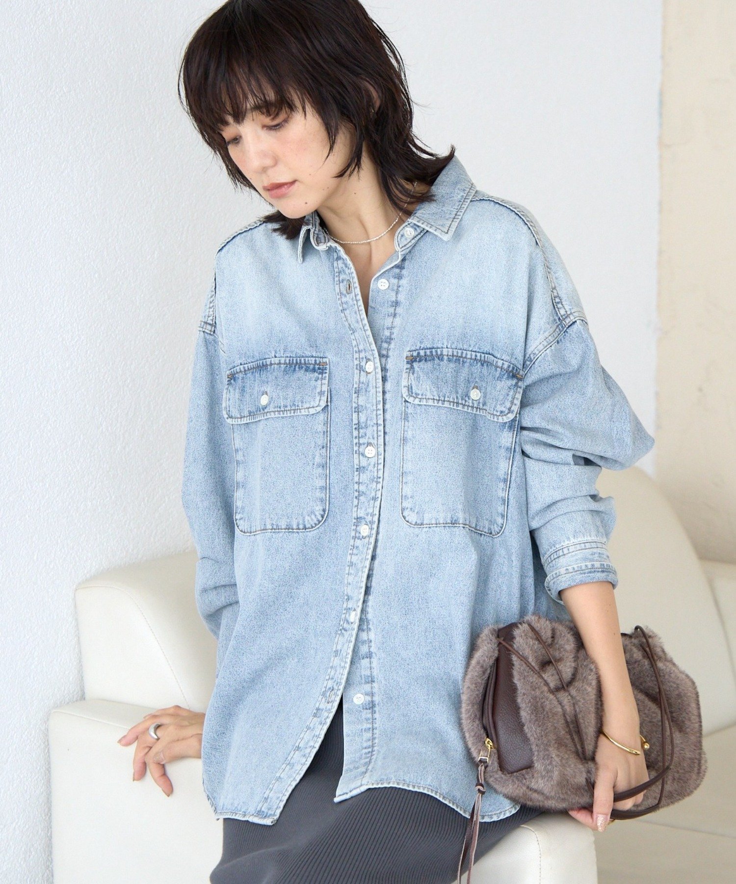 RIVE DROITE｜【名品/リバイバル】【MONN.:.(モン)】Lightビッグデニム