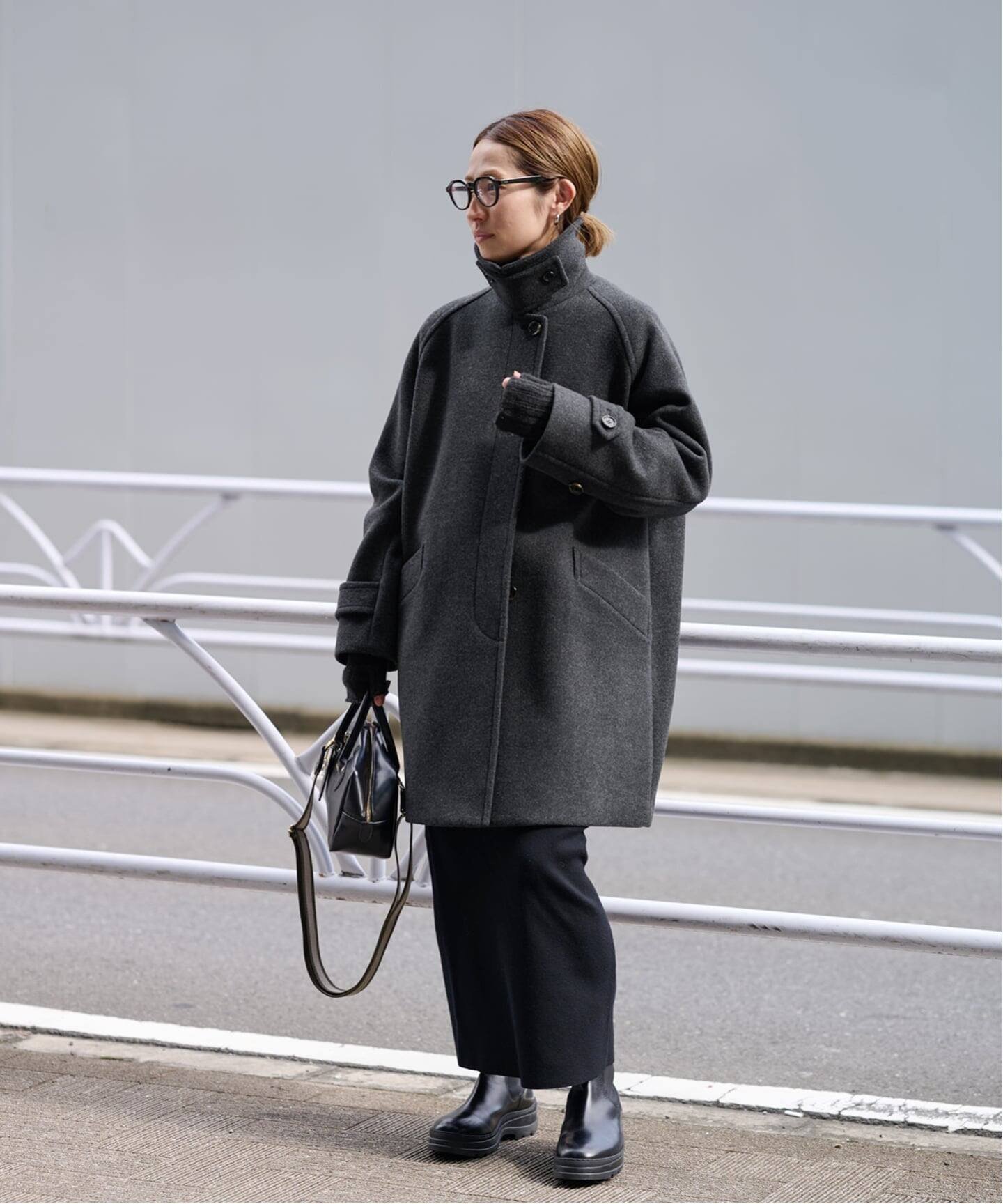 FRAMeWORK｜≪追加≫ラムウールMIXシャルムバルカラーコート 2