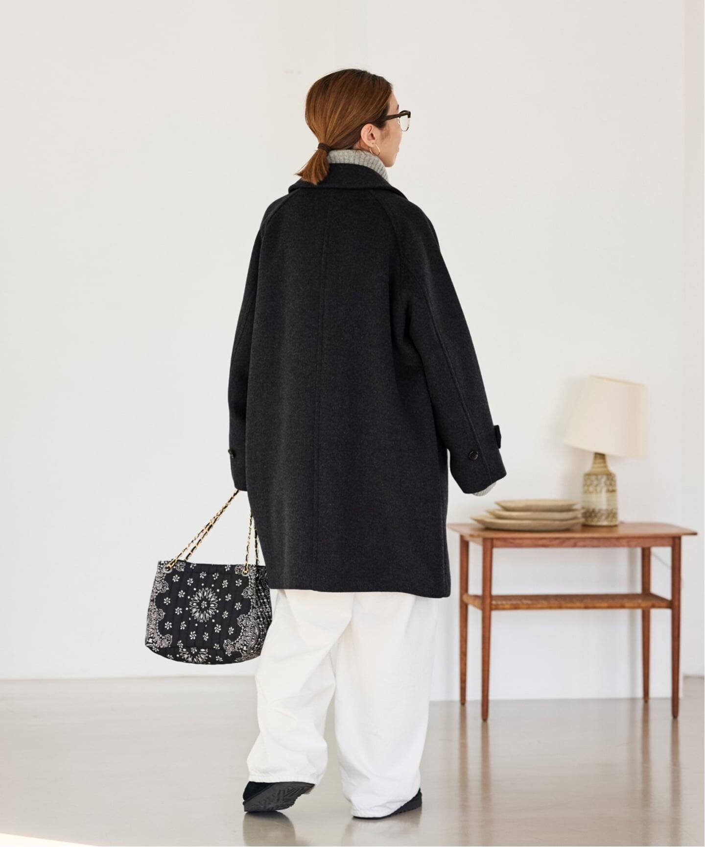 FRAMeWORK｜≪追加≫ラムウールMIXシャルムバルカラーコート 2