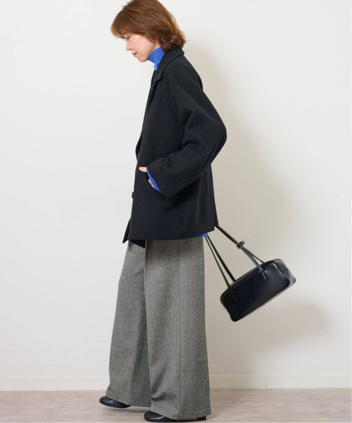 JOURNAL STANDARD relume｜《WEB限定追加》尾州ウールショートPコート