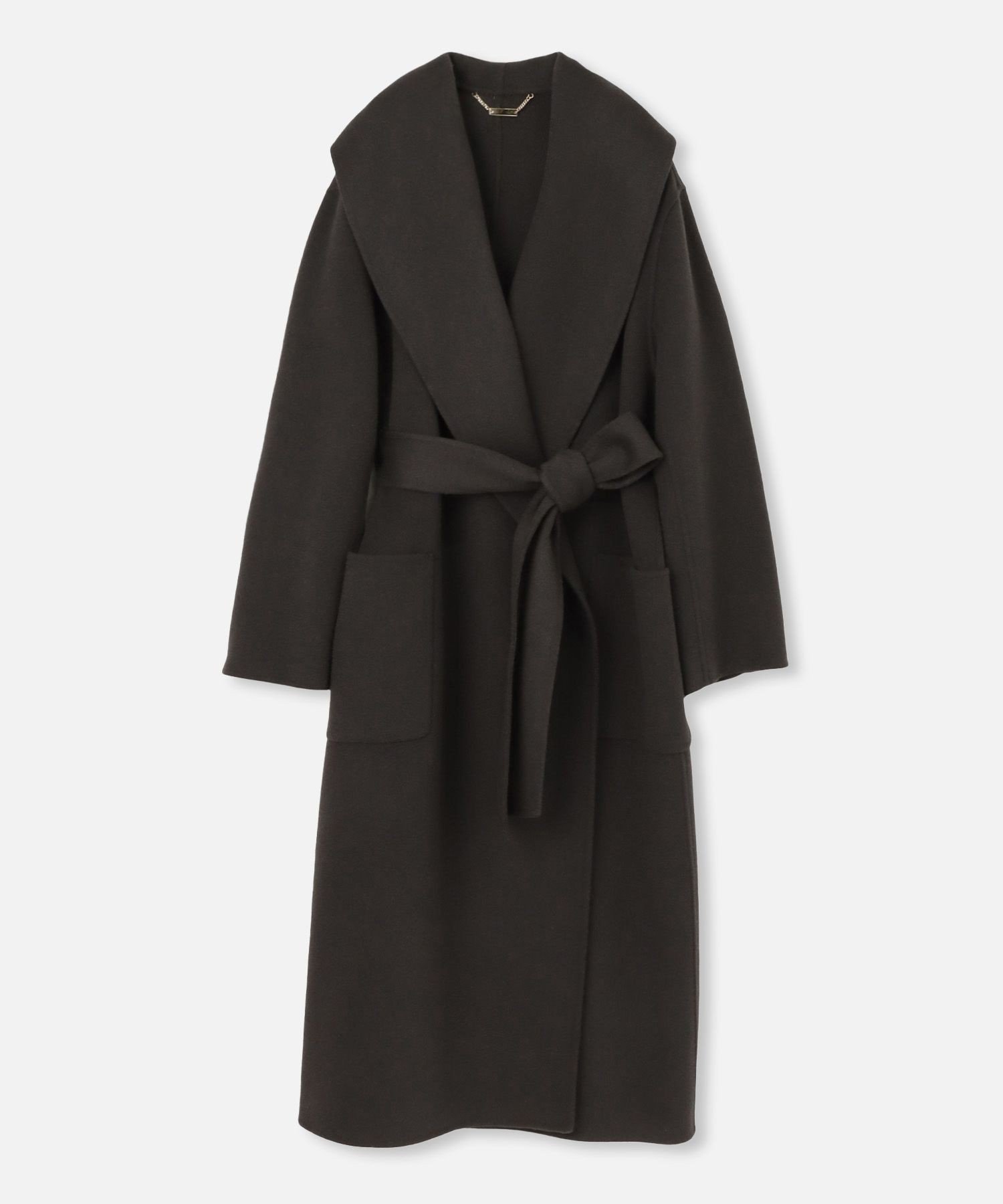 allureville｜カシミヤ混リバービックショールコート | Rakuten