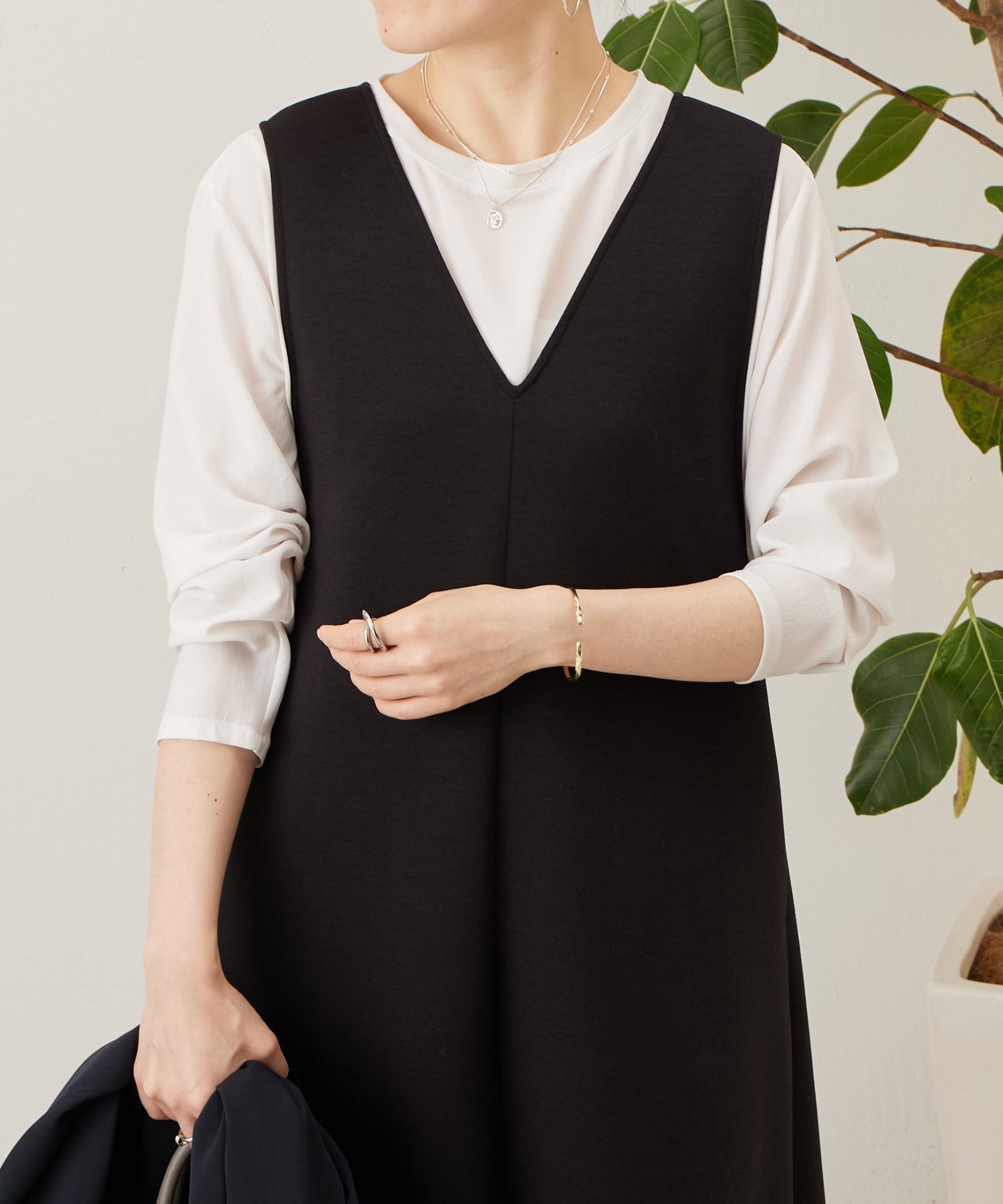 BEARDSLEY｜《LIVETART》後ろドレープ Tブラウス | Rakuten Fashion