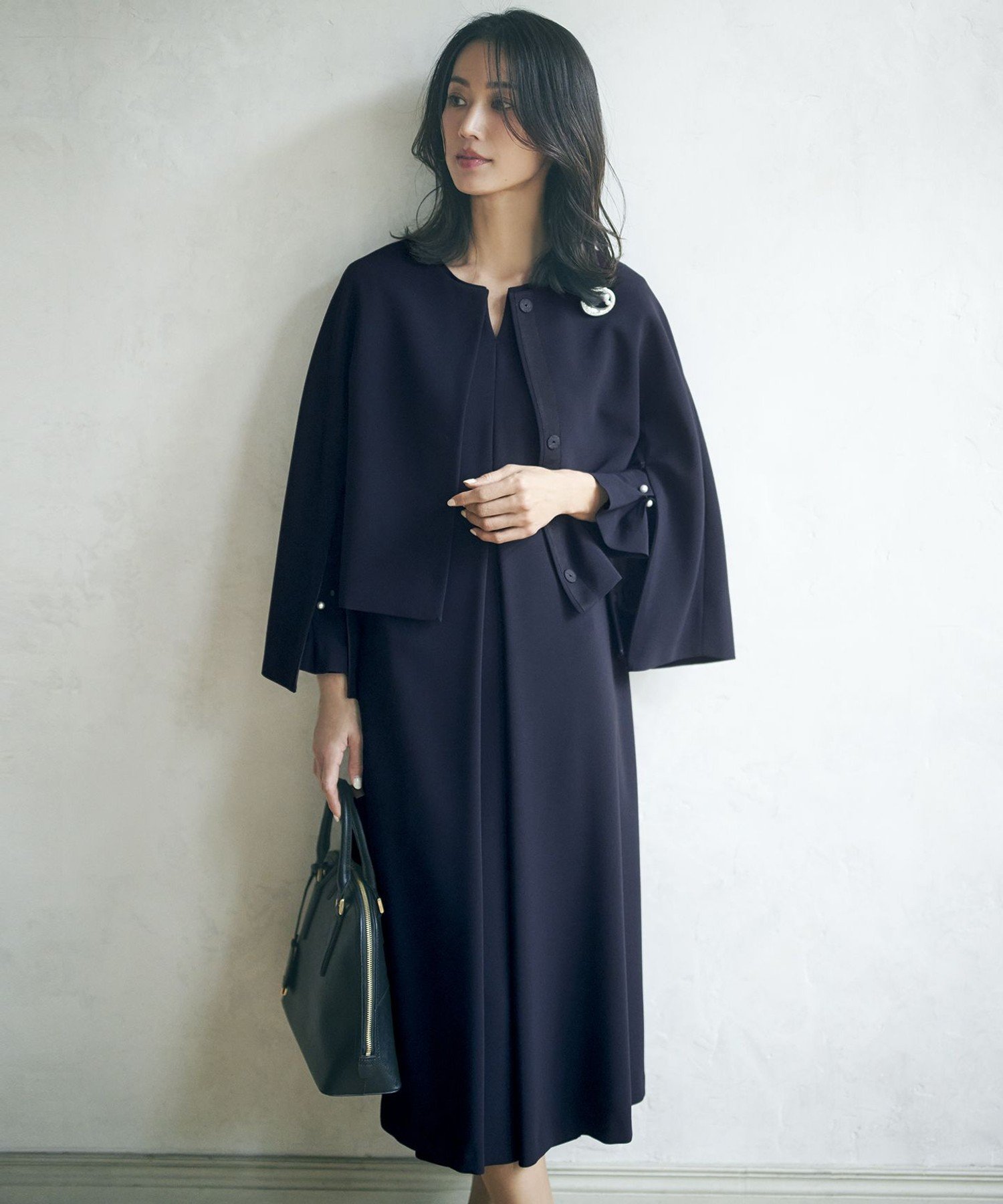 23区｜【VERYコラボ 】トリアセダブルジョーゼット ワンピース