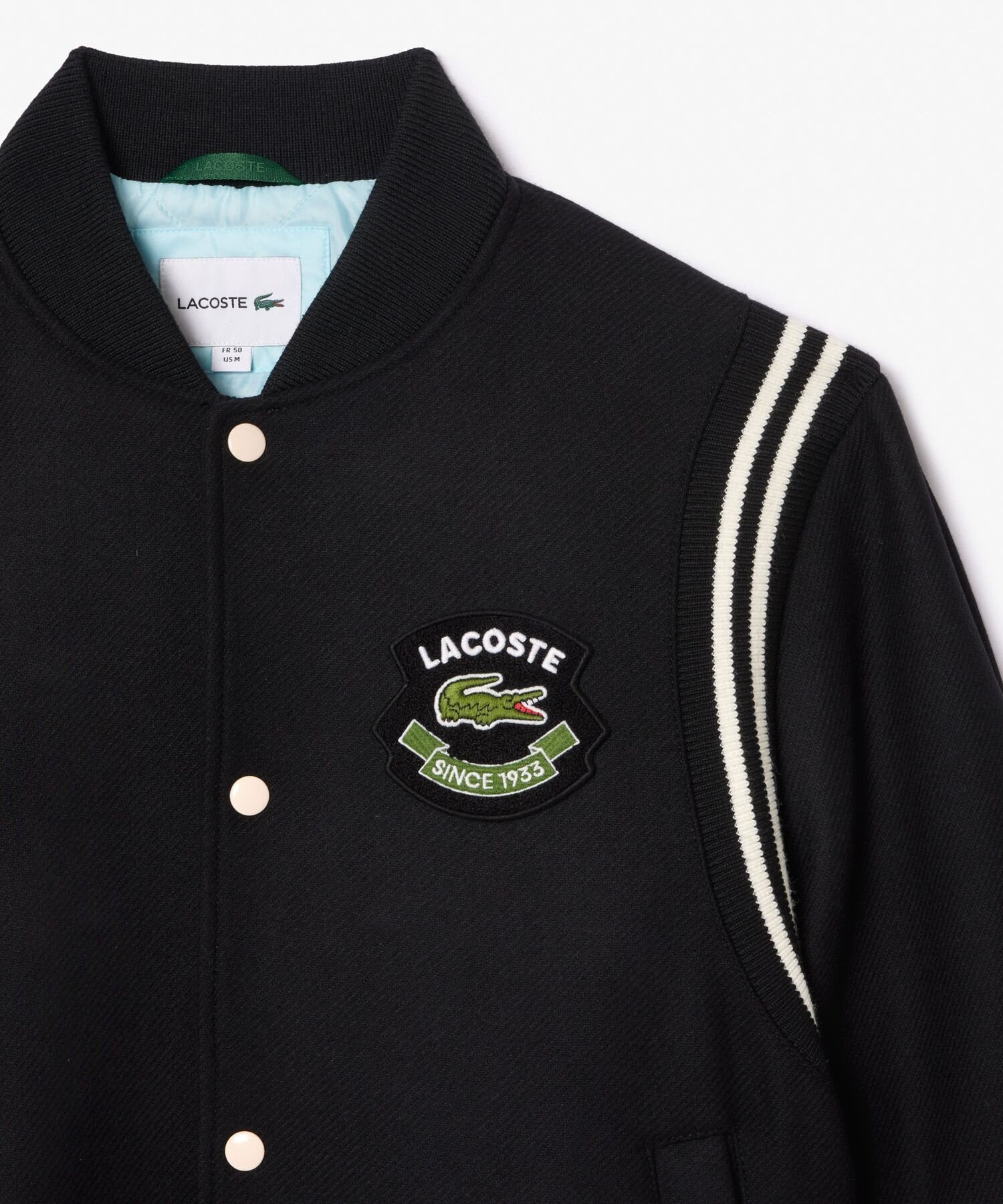 LACOSTE｜ウールバーシティジャケット / ウールスタジャン 中綿
