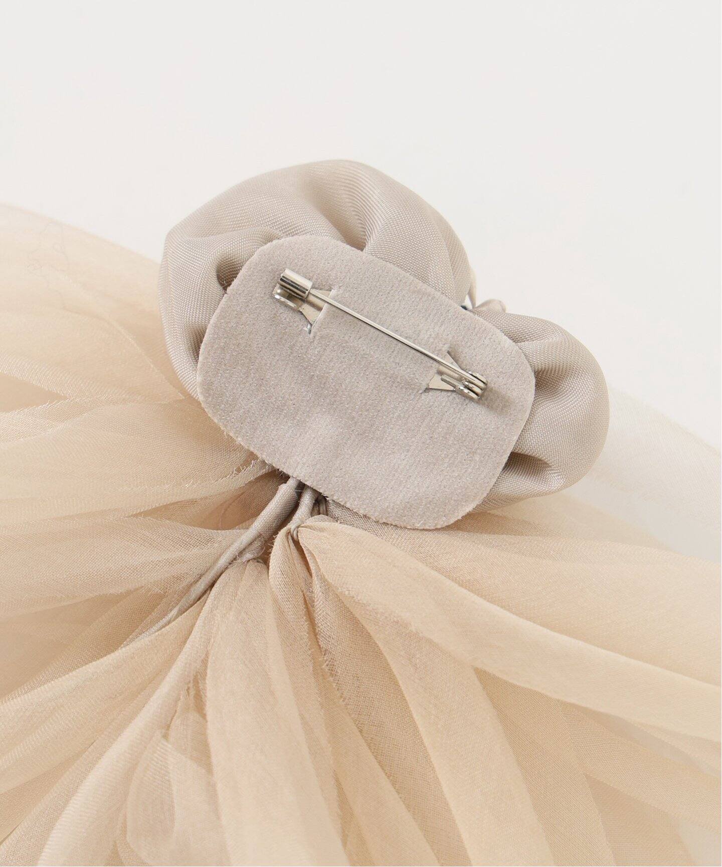 VERMEIL par iena｜《追加2》シルクオーガンジーコサージュ | Rakuten