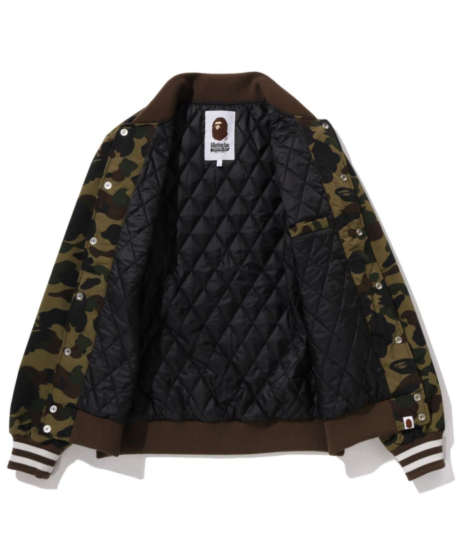 A BATHING APE｜1ST CAMO VARSITY JACKET | Rakuten Fashion(楽天