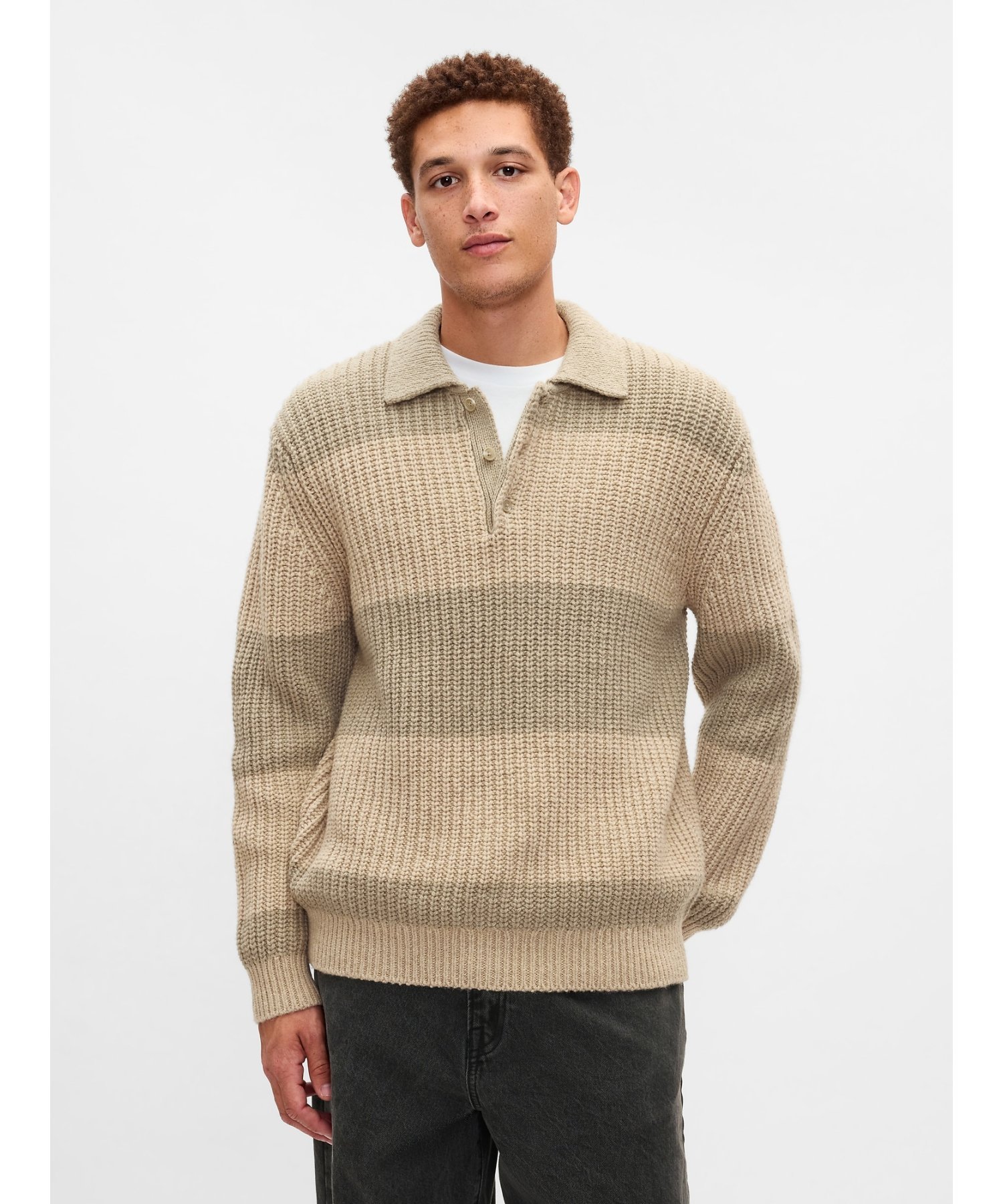 GAP｜(U)リラックス ポロセーター | Rakuten Fashion(楽天ファッション