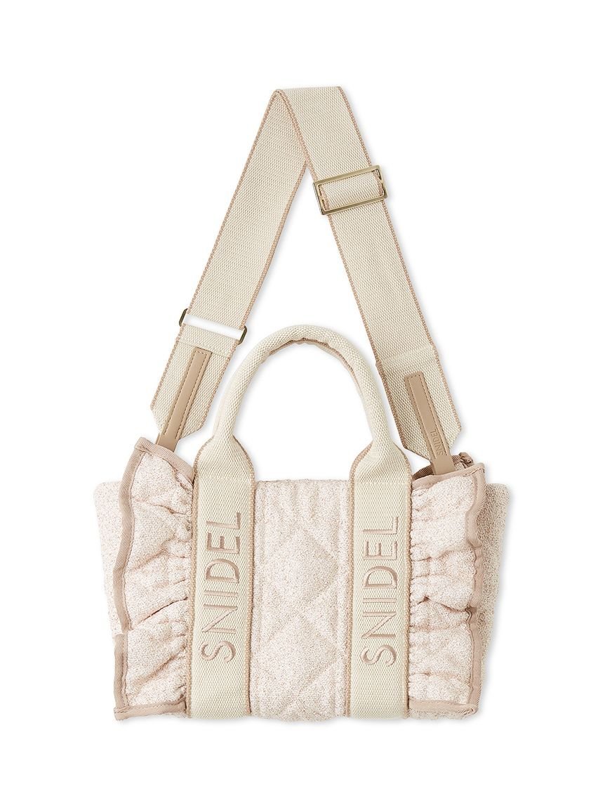 SNIDEL｜フリルキルティングロゴバッグ | Rakuten Fashion(楽天
