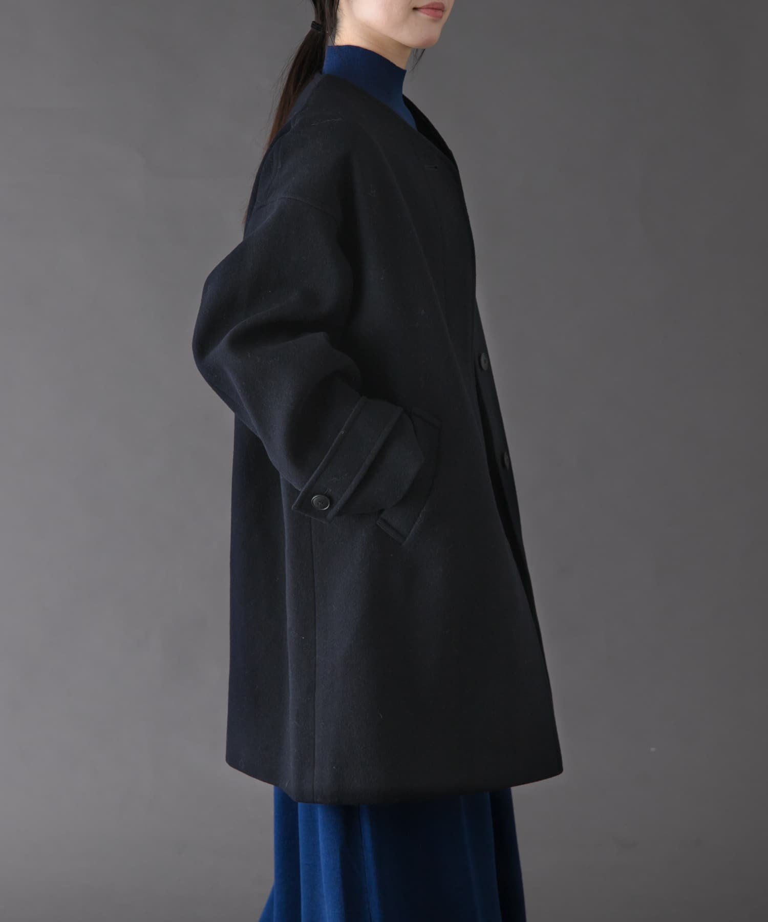 URBAN RESEARCH DOORS｜FORK&SPOON ウールノーカラーコート | Rakuten