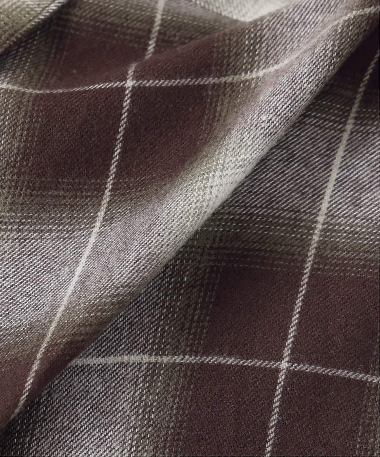 Spick & Span｜メタルボタンオンブレーチェックルーズシャツ | Rakuten